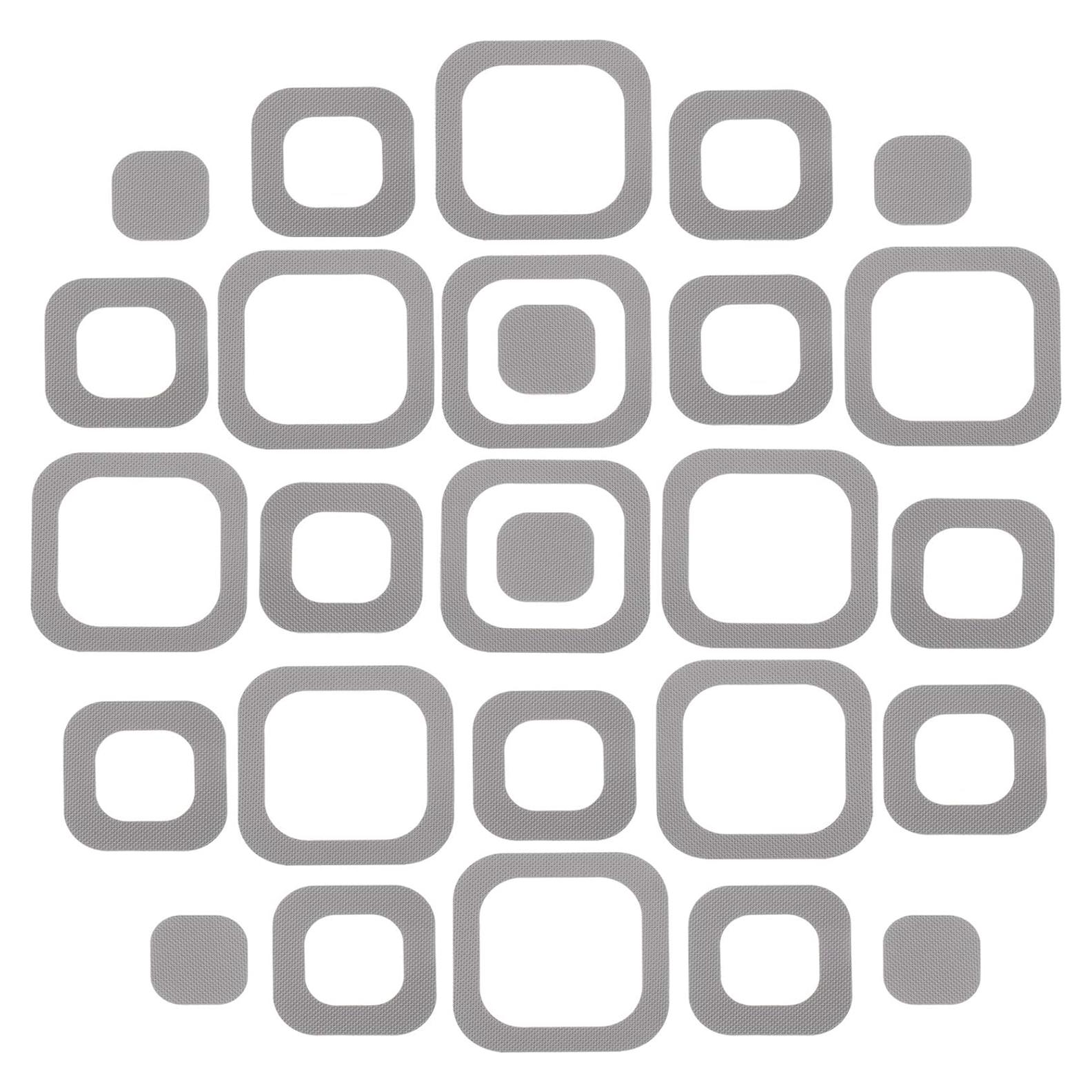 20 Piezas Stickers Antideslizantes Patelai para Baño 10x10 cm