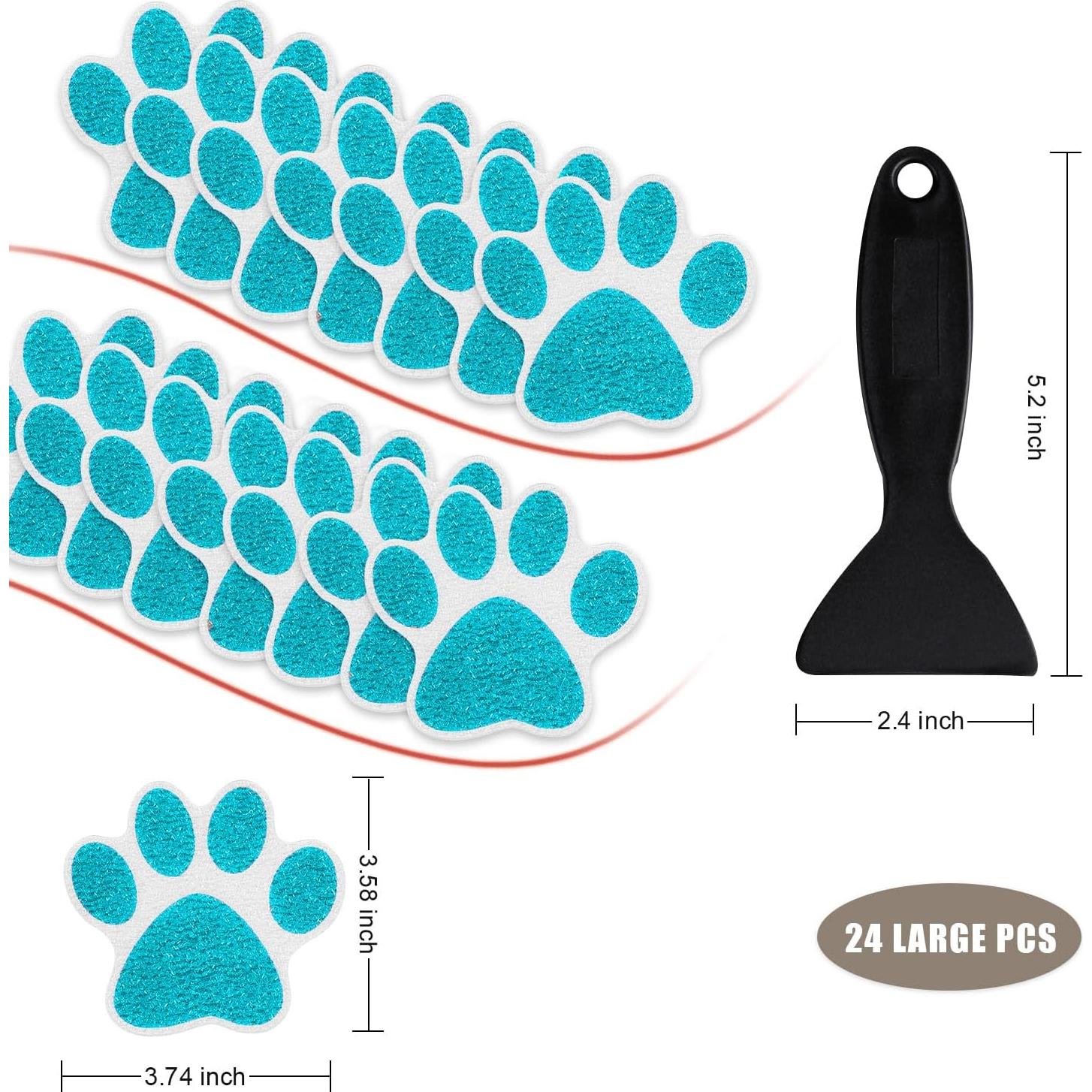 Calcomanías Antideslizantes Secopad 24pcs Huella de Oso