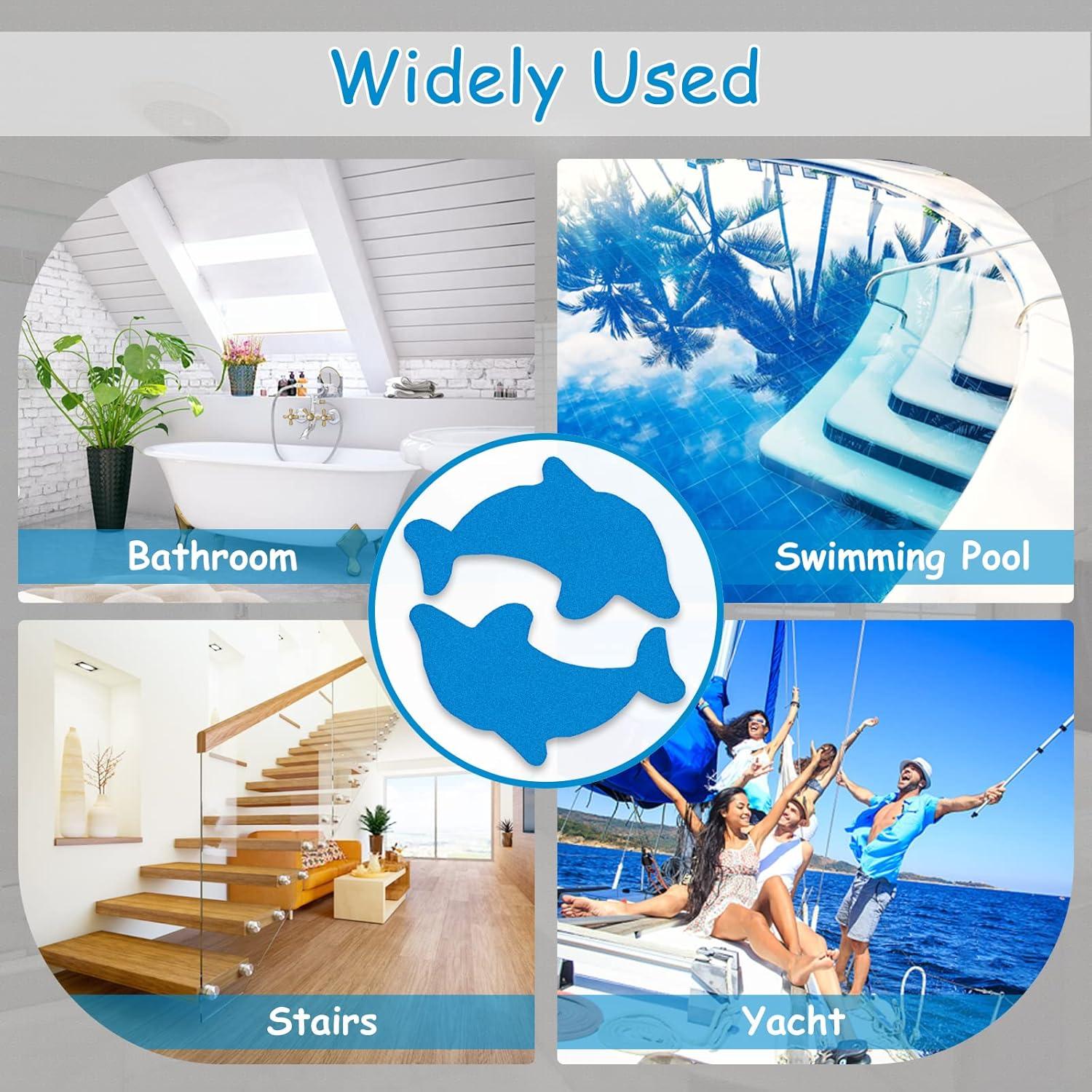 Calcomanías Antideslizantes S&X Delfín - Paquete de 12