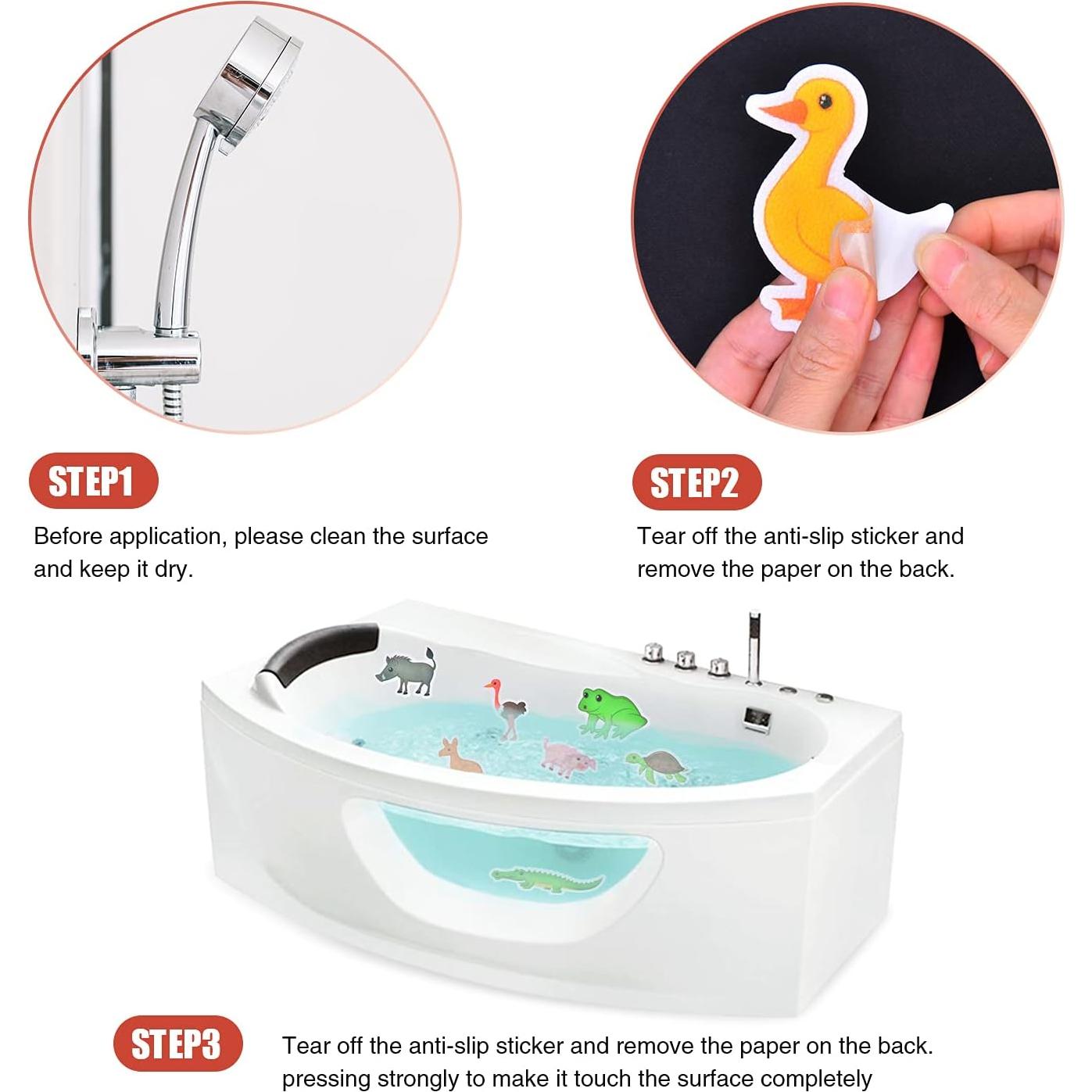 Pegatinas Antideslizantes Secopad para Bañera, 32 Piezas