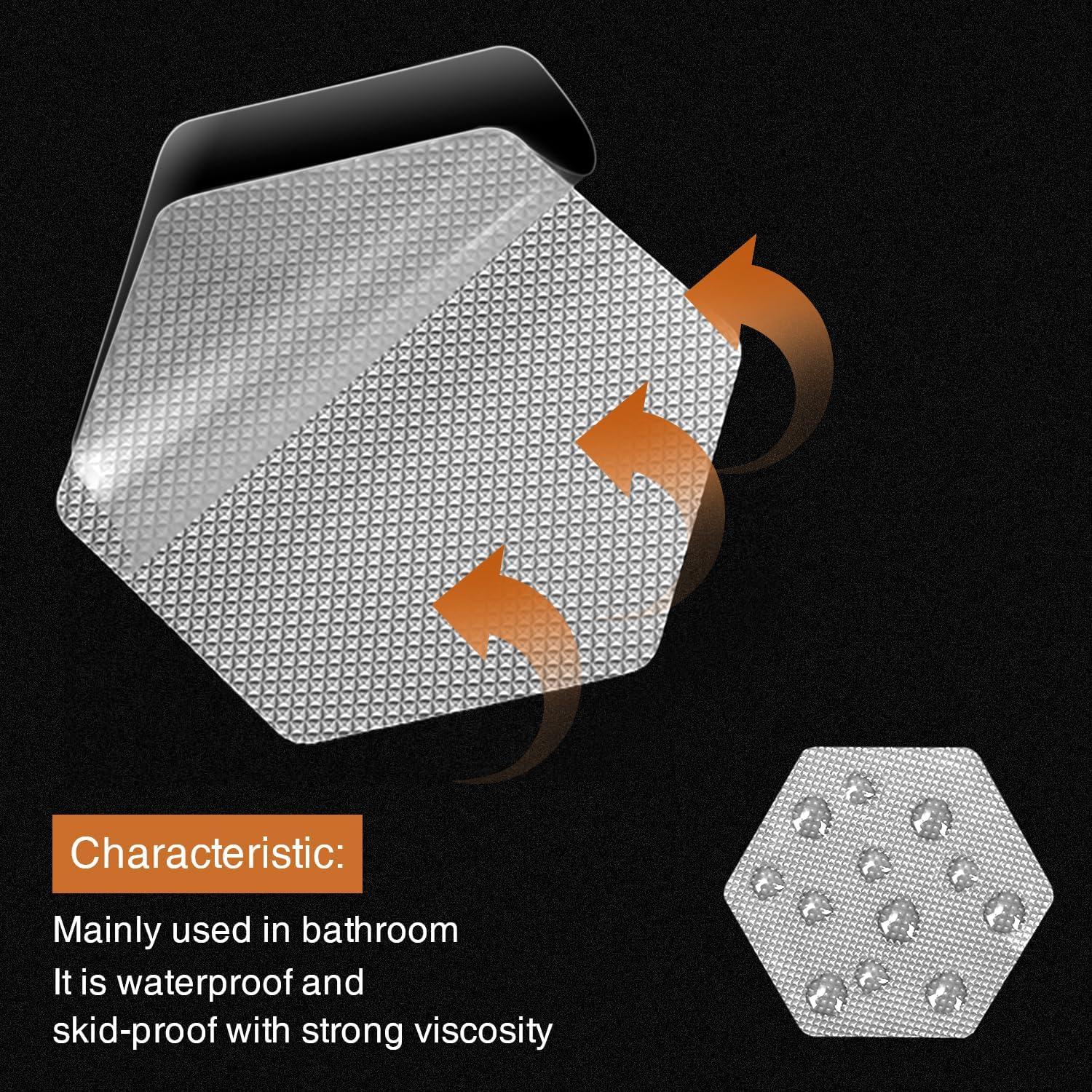 Calcomanías Antideslizantes Secopad para Baño 12 Piezas PEVA