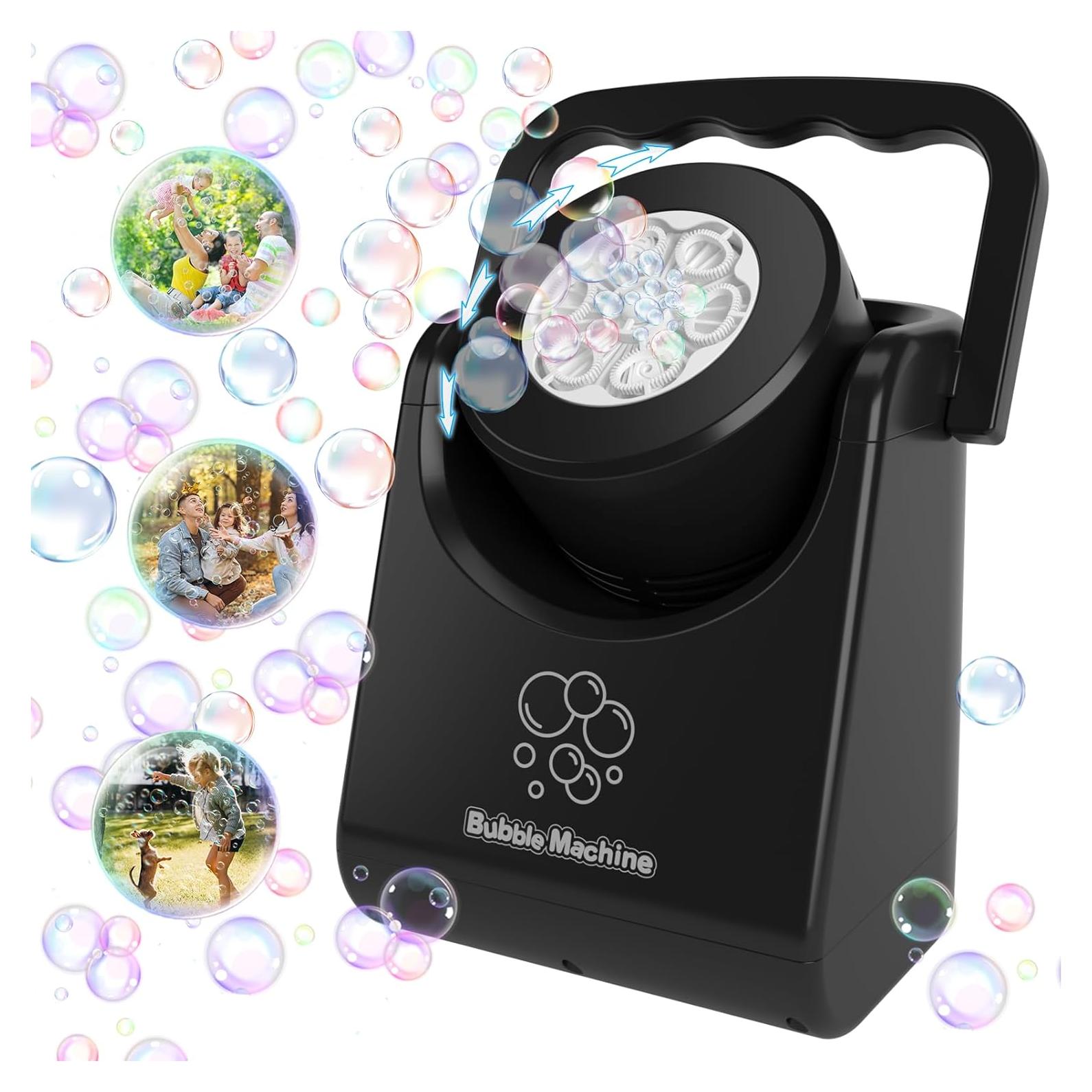 Máquina de Burbujas Automática IFLOVE, 5000 Burbujas, 3 a 8 Años