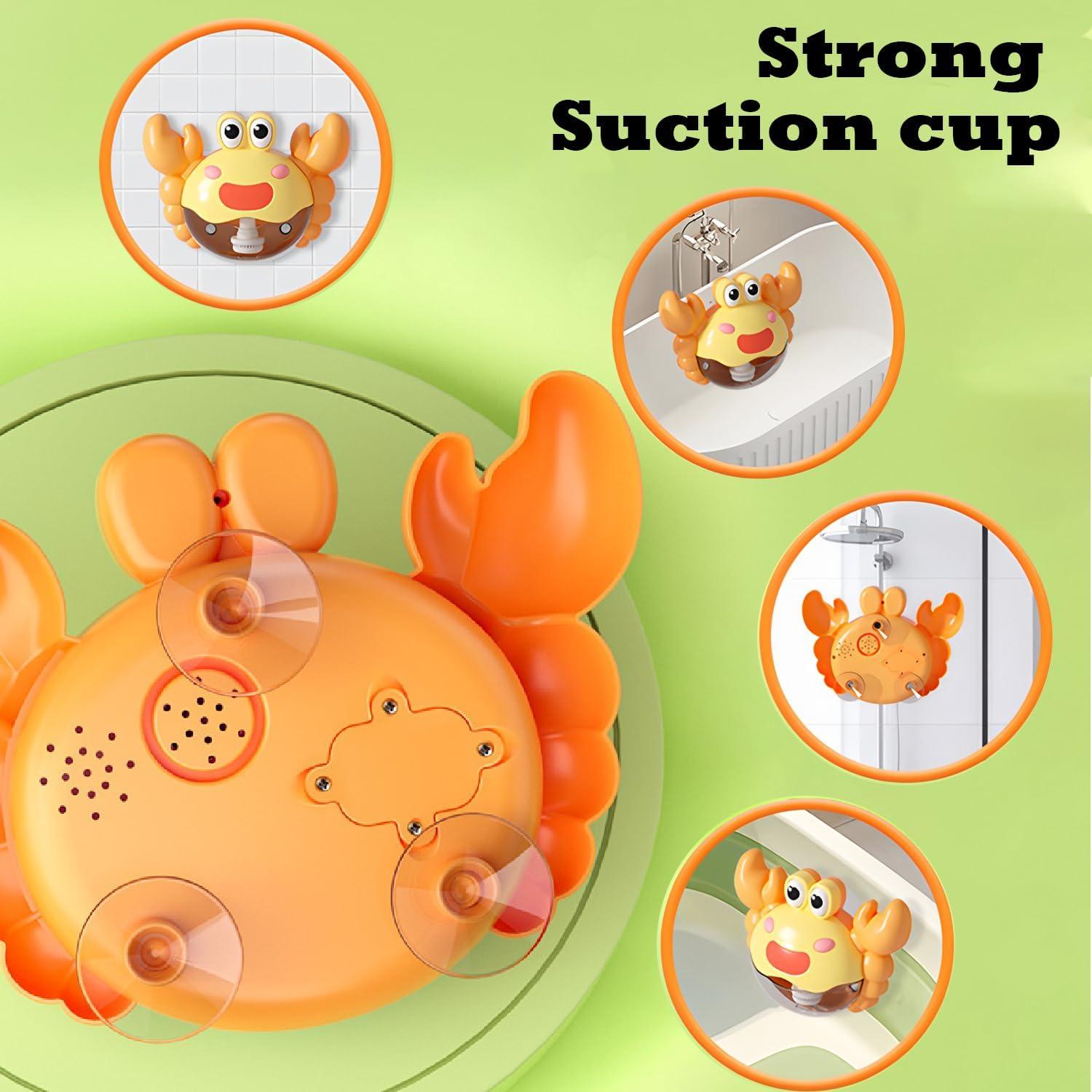 Juguete de Baño Cangrejo Burbujeante AOONTYEN para Bebés