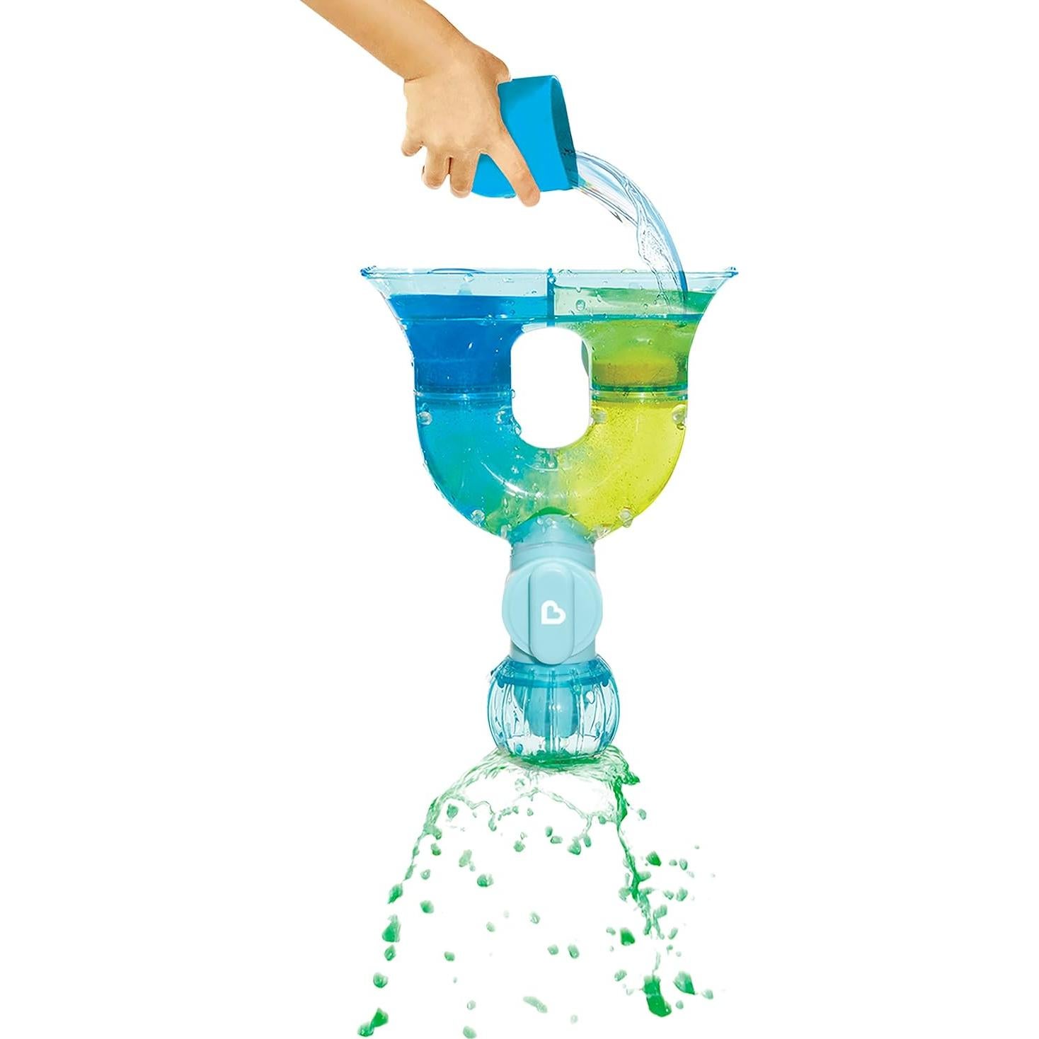 Juguete de Baño Munchkin ColorMix Lab y Elefante Burbujeador