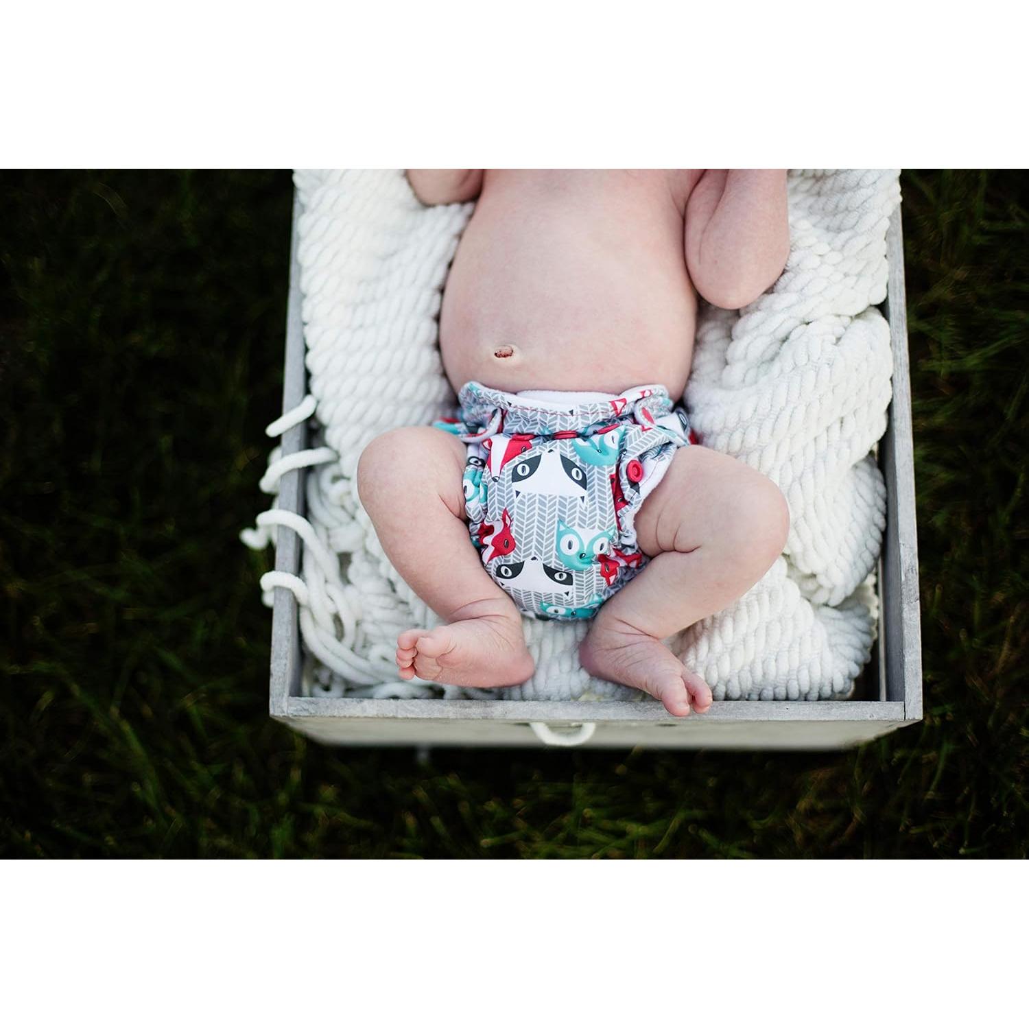 Pañal de Tela Kanga Care Lil Joey 2pk Clyde - 1.8-5.4 kg