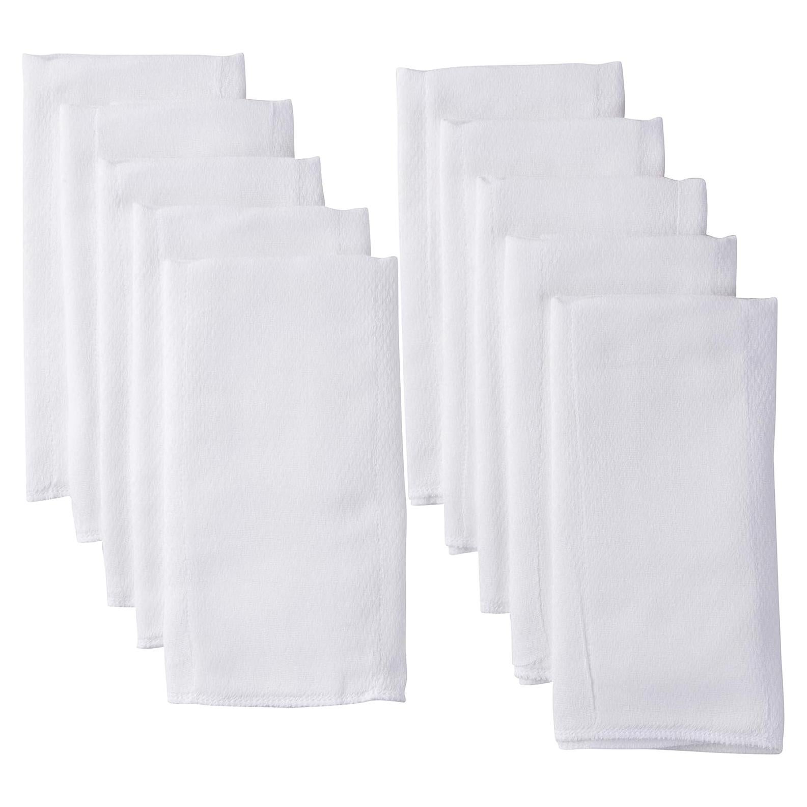 Paquete de 10 Pañales de Tela Gerber 100% Algodón Birdseye