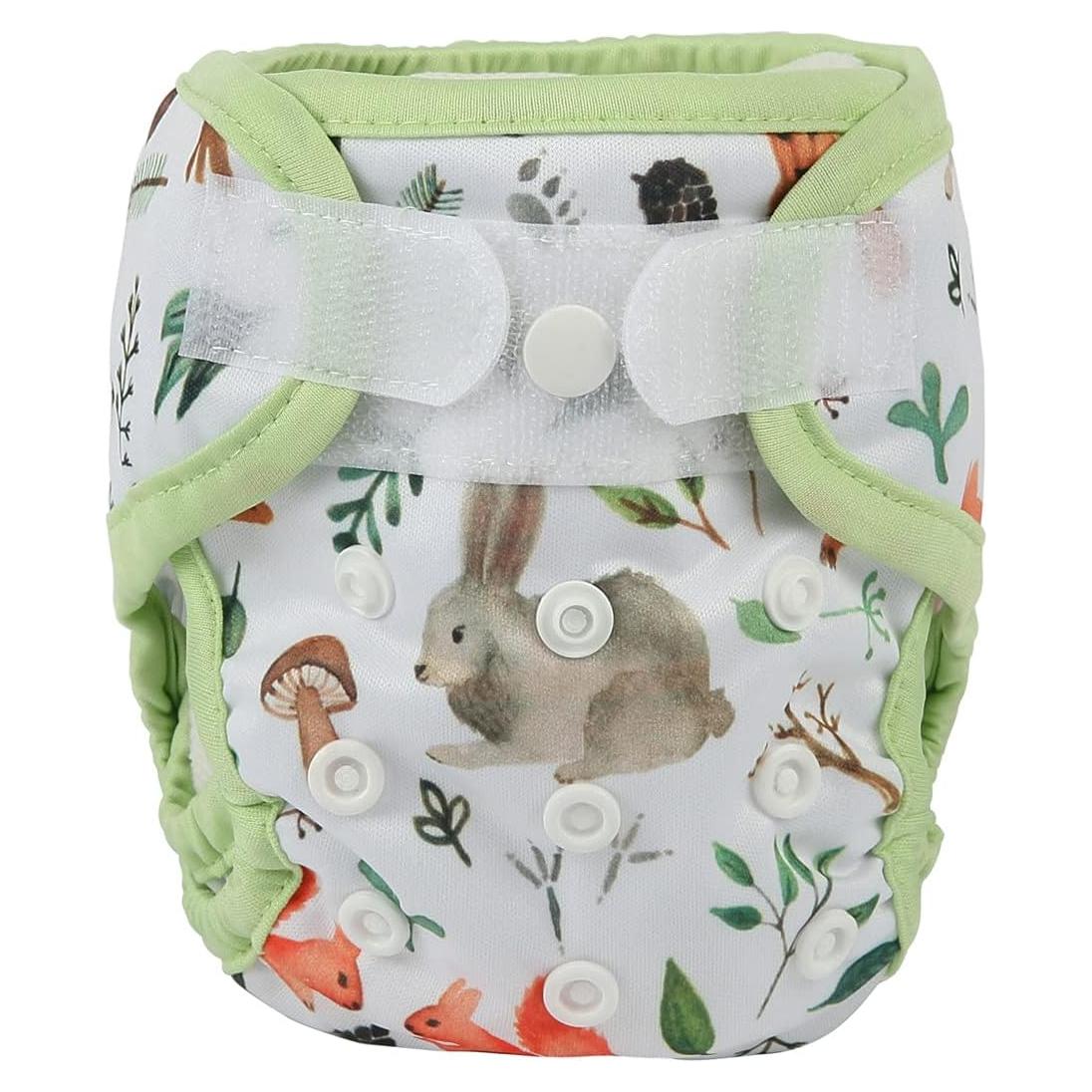 Cubierta de Pañal de Tela Sigzagor para Recién Nacidos