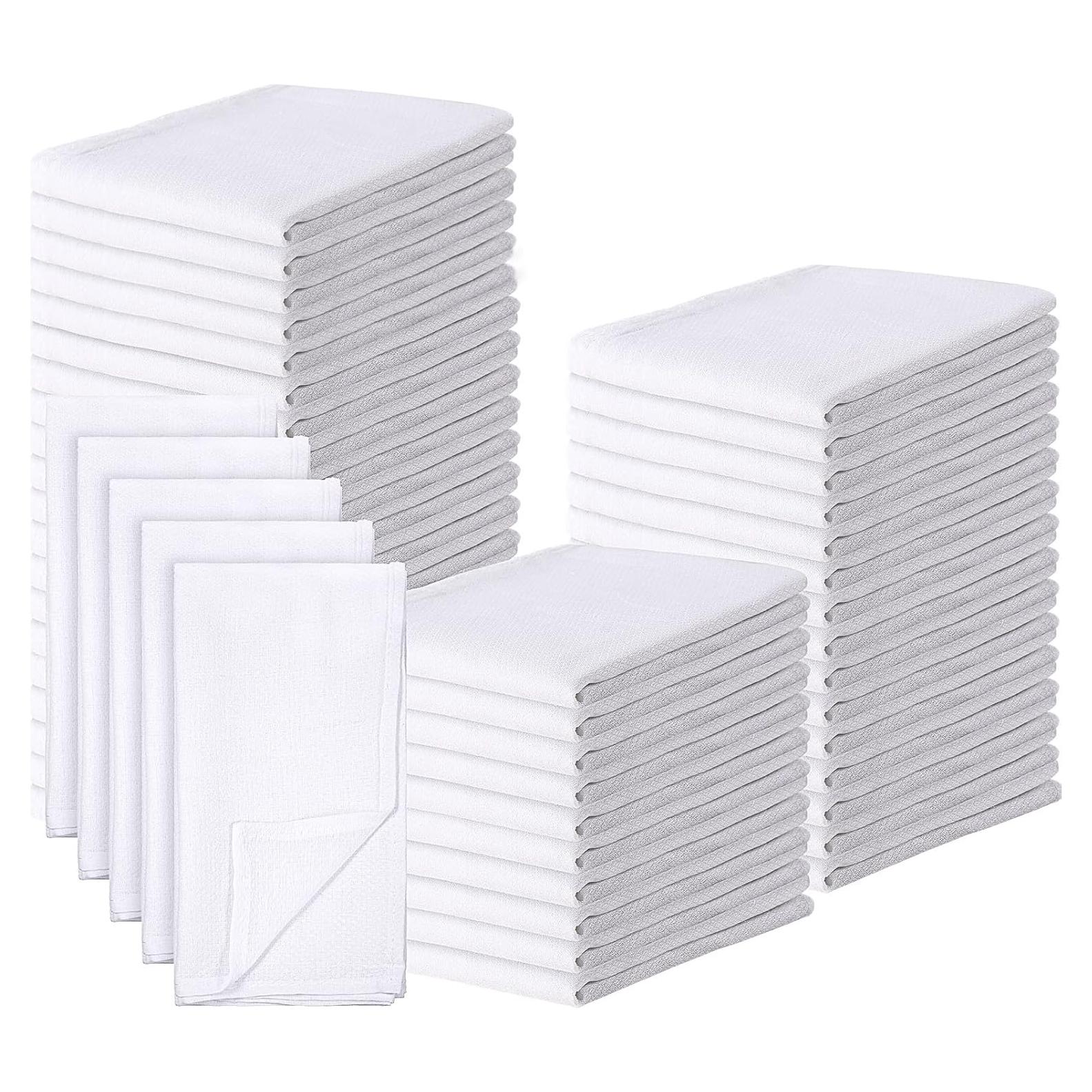 Paquete de 50 Pañales de Tela Birdseye Algodón 68.58x68.58cm