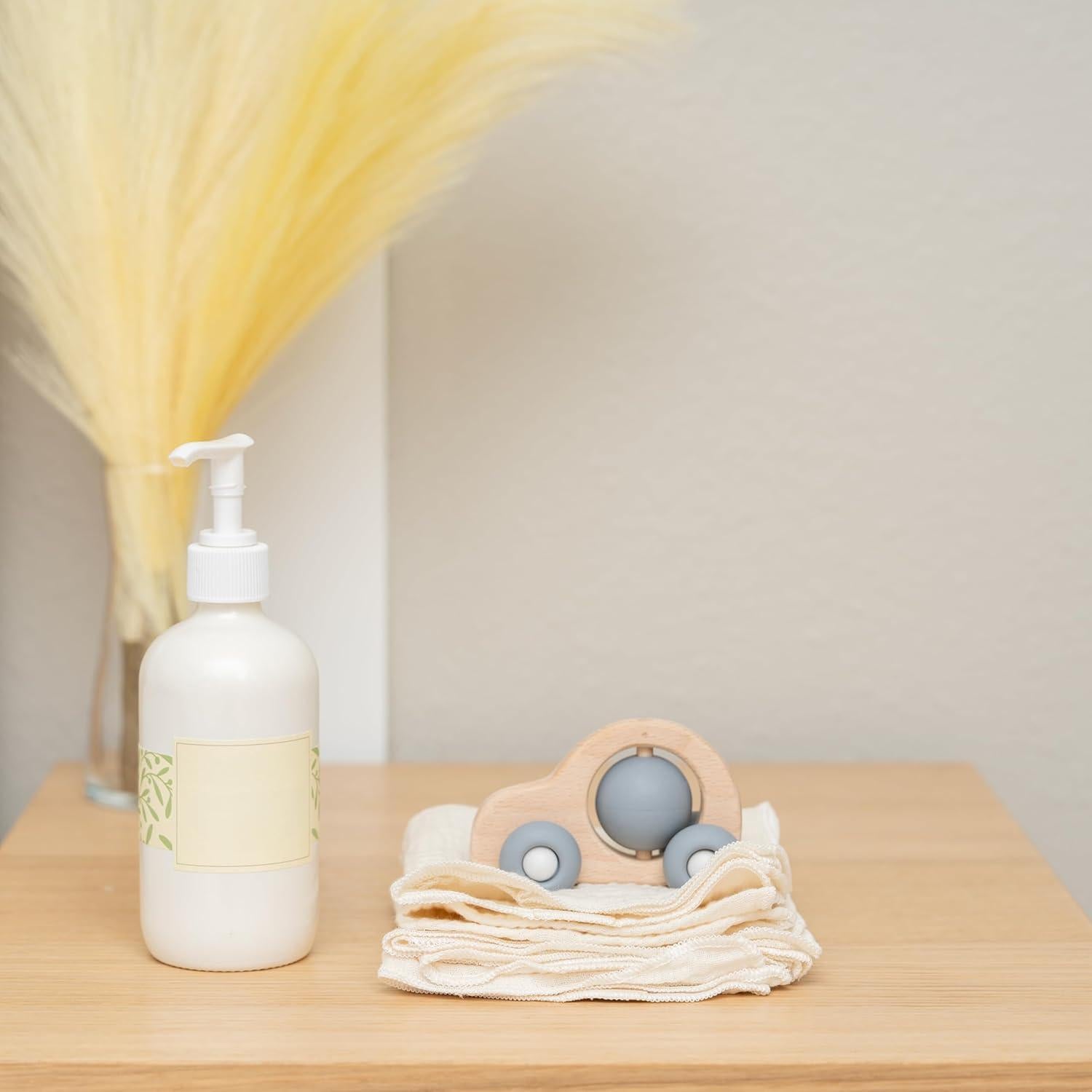 Toallitas Reutilizables de Algodón Orgánico - 10 Unidades