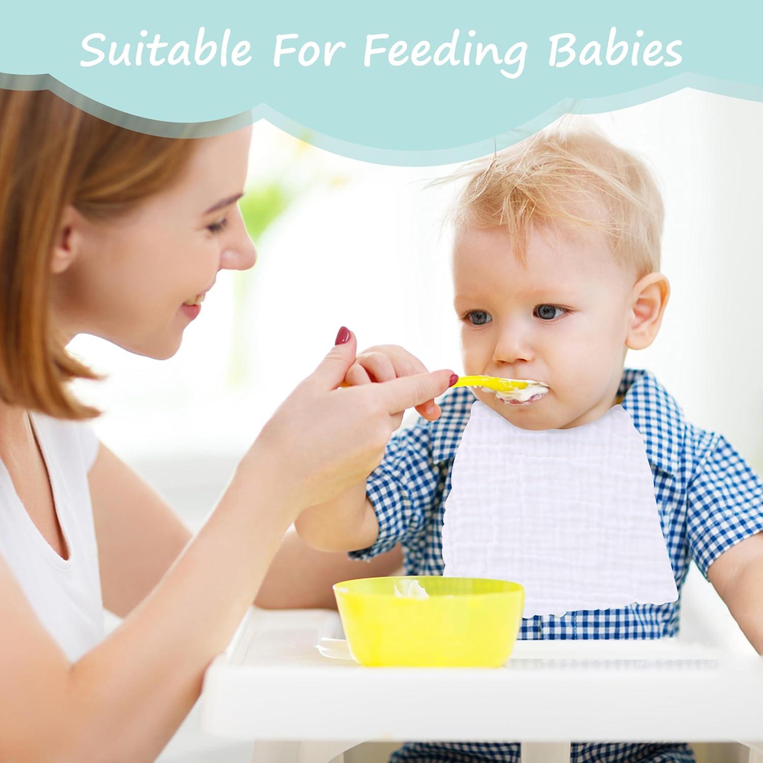 Paquete de 10 Paños de Muselina HIPHOP PANDA 100% Algodón 50.8x25.4 cm