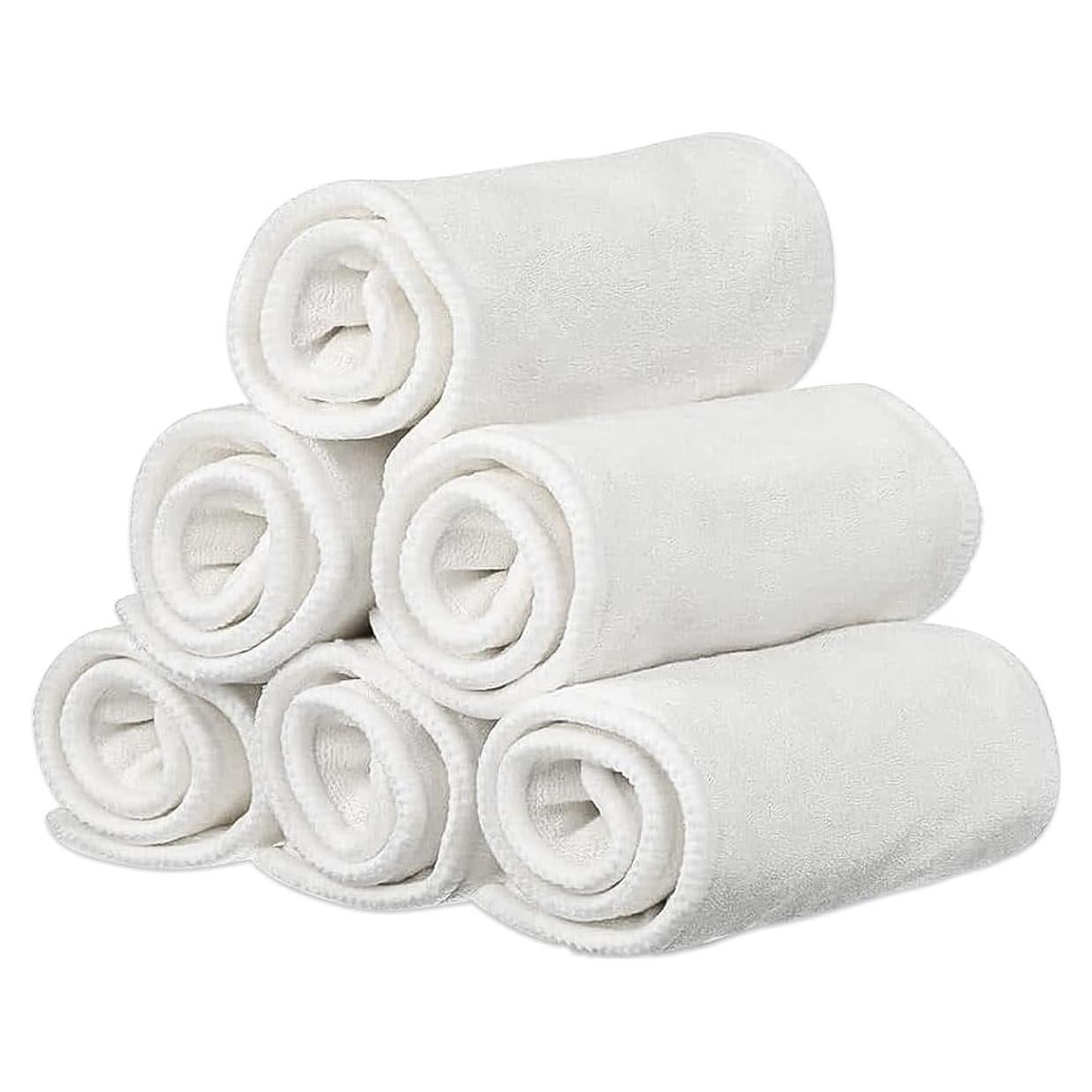 Paquete de 6 Insertos de Microfibra Rayón 4 Capas 48x20cm