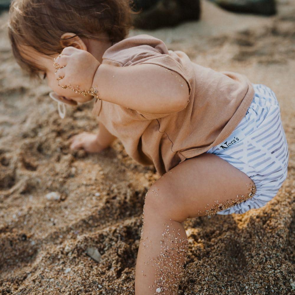 Paquete de 7 Pañales de Tela Nora's Nursery Ajustables 4.5-15.9 kg