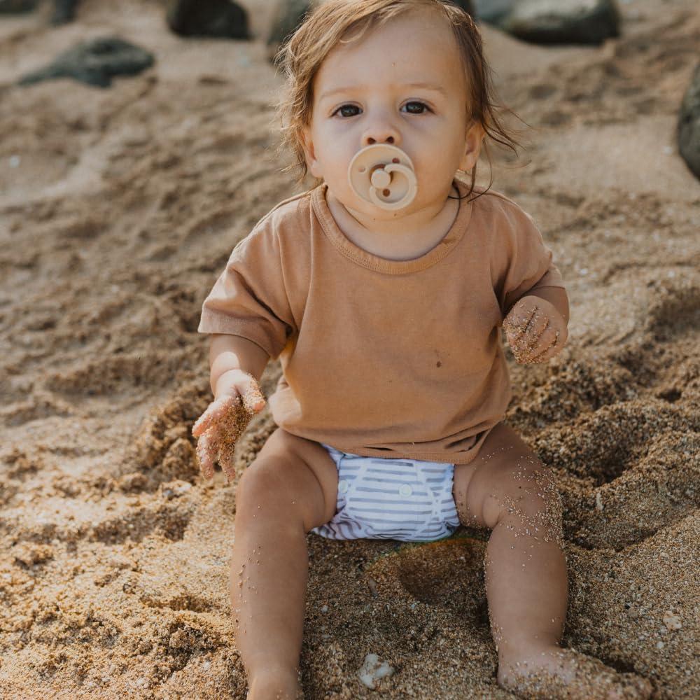 Paquete de 7 Pañales de Tela Nora's Nursery Ajustables 4.5-15.9 kg