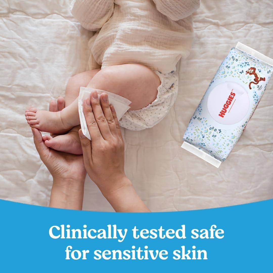 Toallitas Huggies Cuidado Natural 560 Unidades Pepino Aloe Vitamina E
