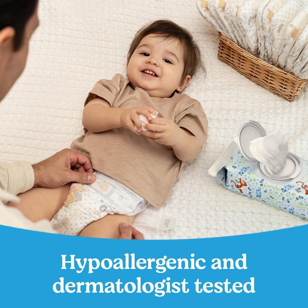 Toallitas Huggies Cuidado Natural 560 Unidades Pepino Aloe Vitamina E