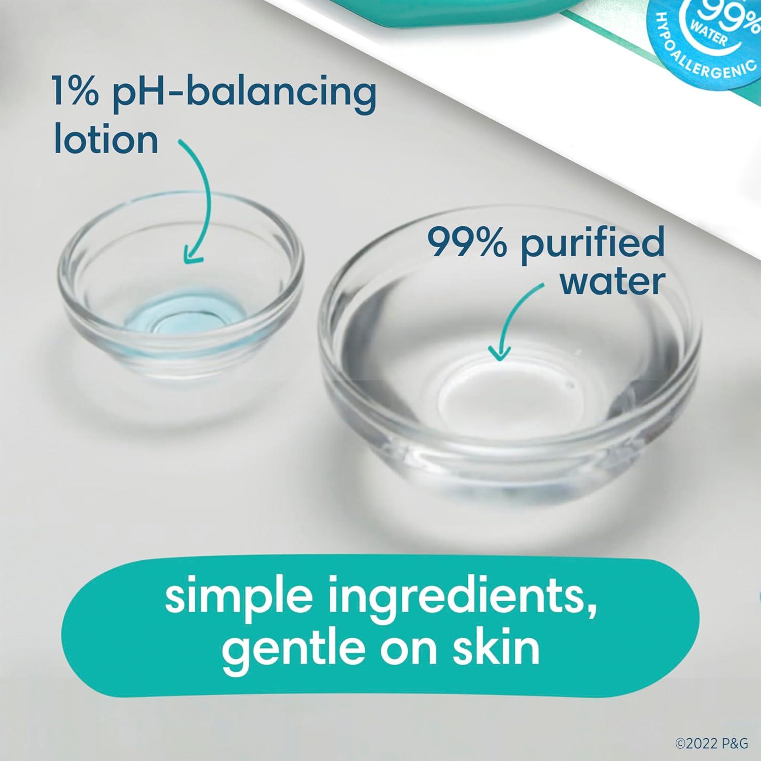 Toallitas Húmedas Pampers Aqua Pure 336 Unidades Hipoalergénicas