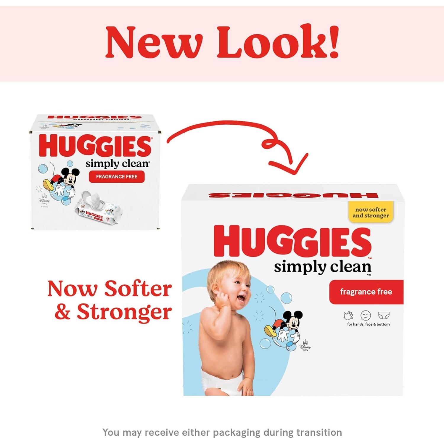 Toallitas Húmedas Huggies Simply Clean Sin Fragancia 704 Unidades