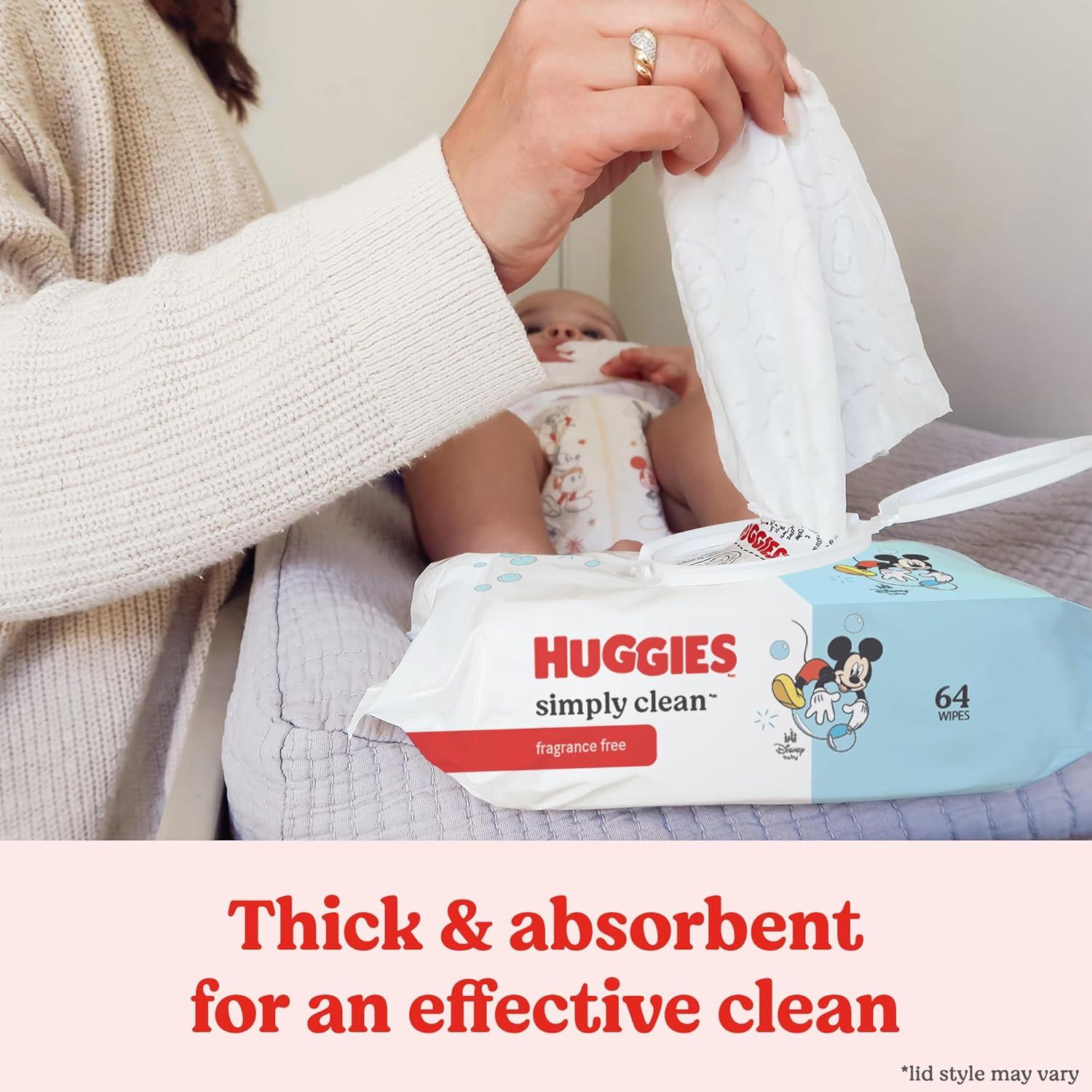 Toallitas Húmedas Huggies Simply Clean Sin Fragancia 704 Unidades