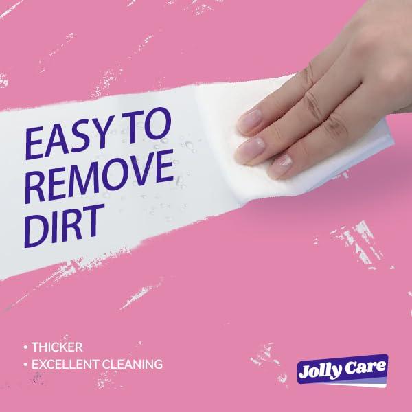 Toallitas Húmedas Jolly Care para Bebés 360 Unidades Sin Fragancia