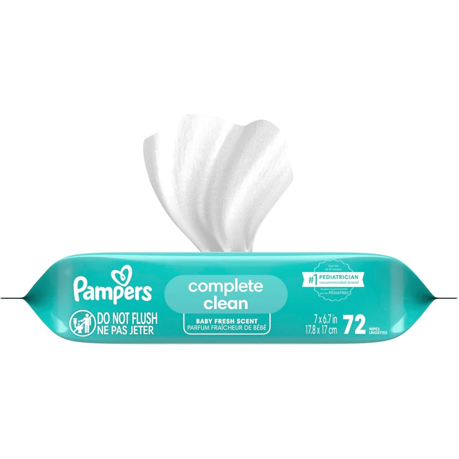 Toallitas Pampers para Bebés 864 Unidades con Fragancia Fresca