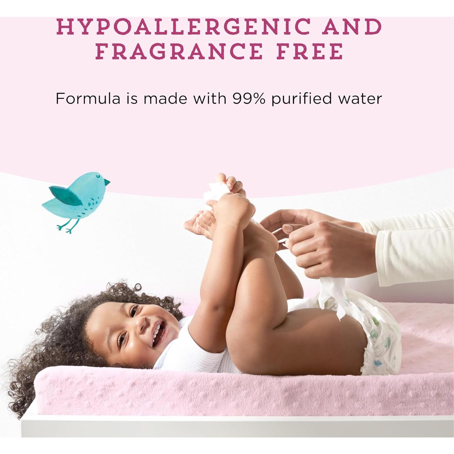 Toallitas Húmedas Mama Bear Amazon 99% Agua Hipoalergénicas 432 Unidades