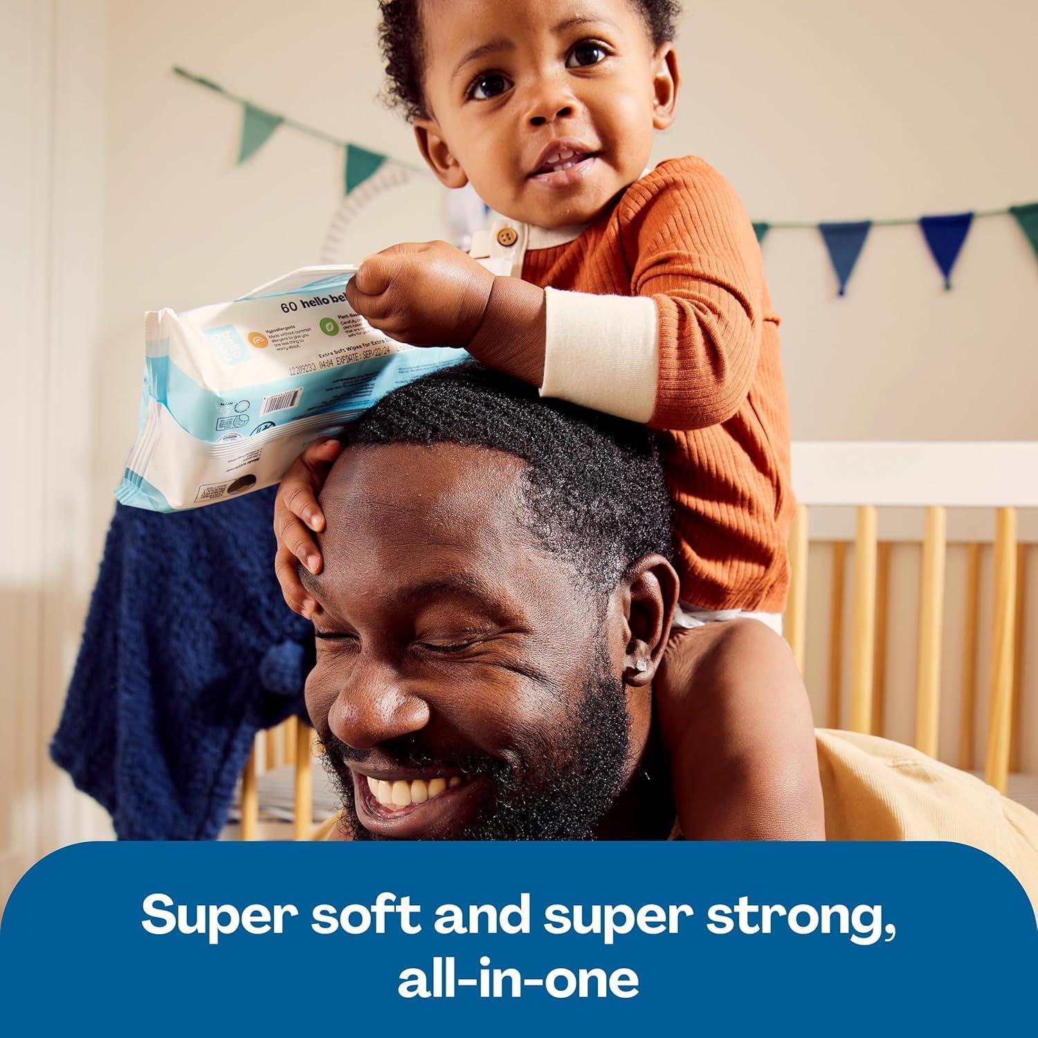 Toallitas Húmedas Hello Bello Sin Fragancia 720 Unidades