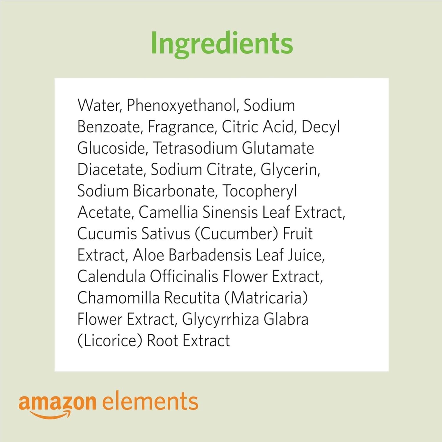 Toallitas Húmedas para Bebés Amazon Elements, 810 Unidades