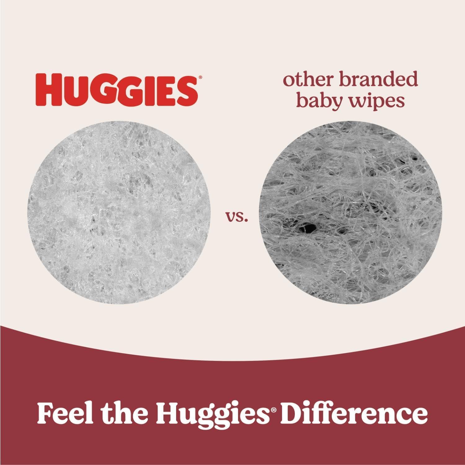 Toallitas Huggies Calm Sin Fragancia 560 Unidades Hipoalergénicas