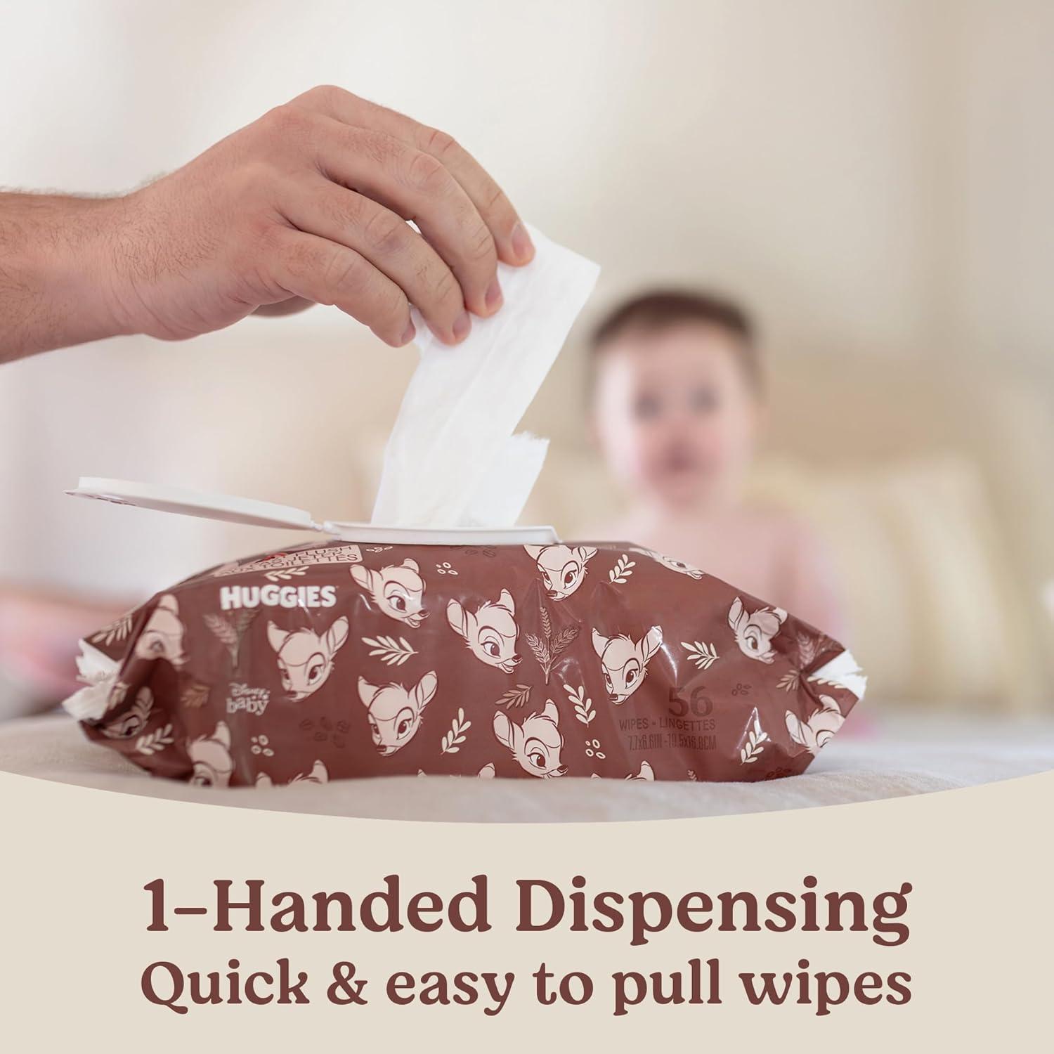 Toallitas Huggies Calm Sin Fragancia 560 Unidades Hipoalergénicas