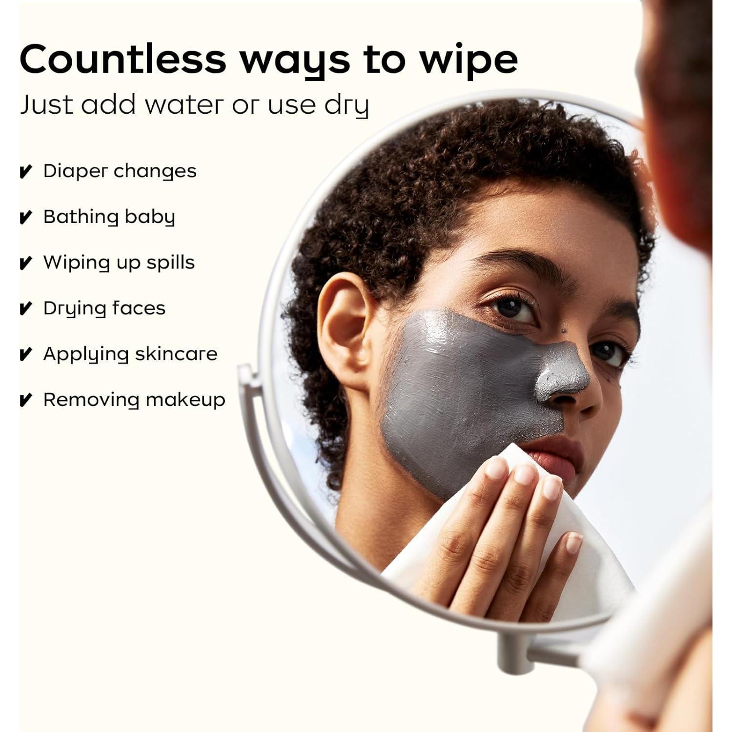 Toallitas Secas Hipoalergénicas BC Babycare 48 Unidades