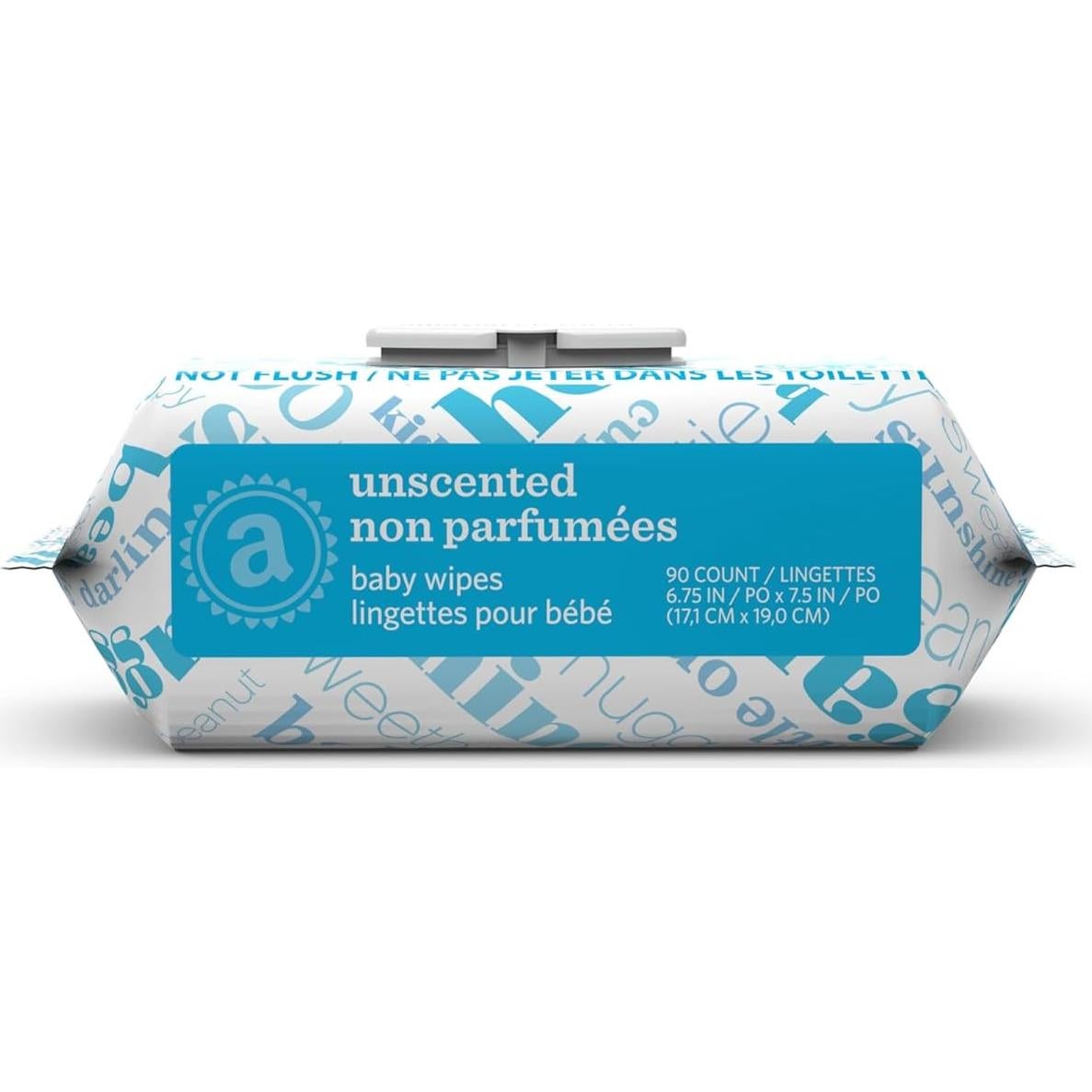 Toallitas para Bebés Amazon Elements Sin Fragancia 810 Unidades