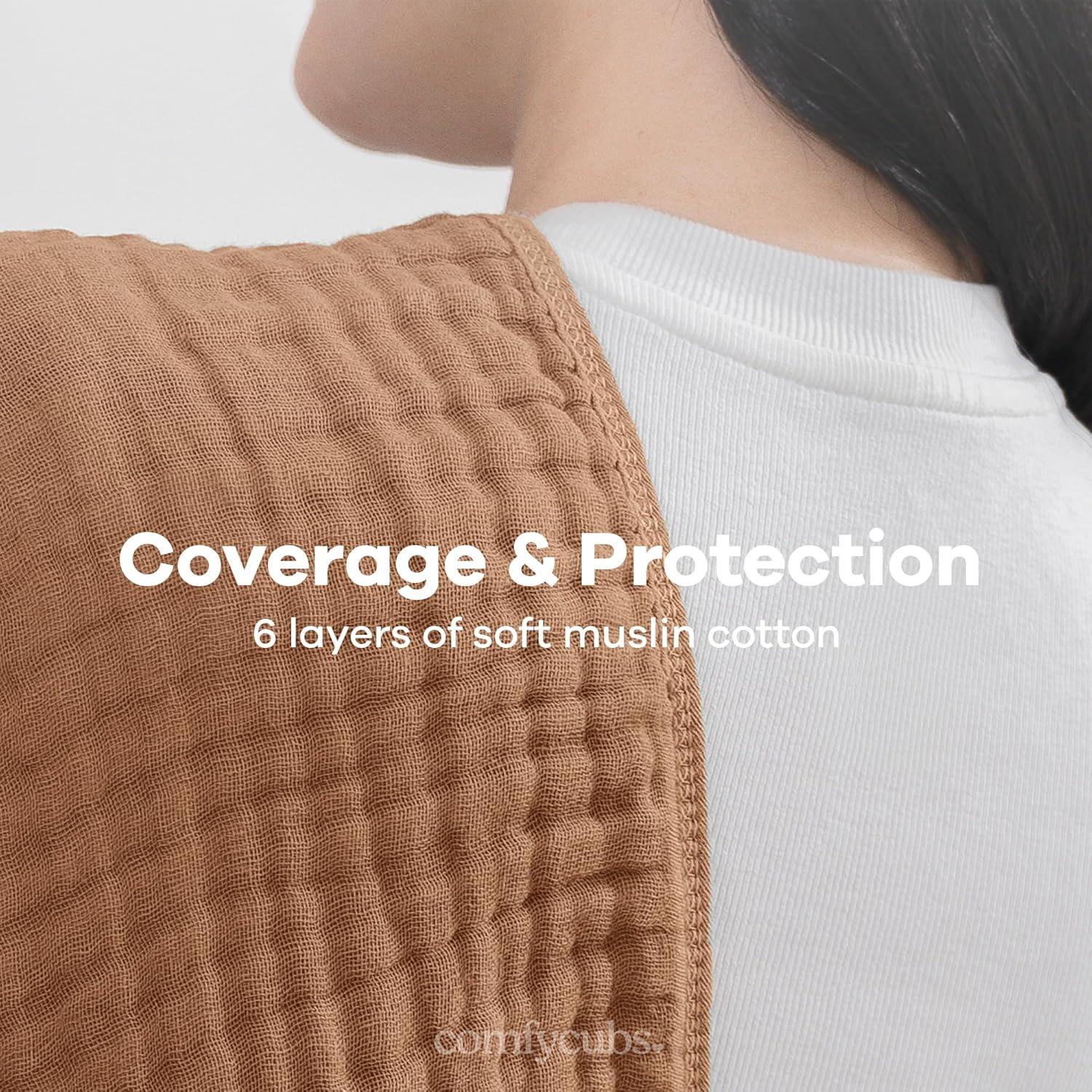 Paños de Eructo Comfy Cubs 10 Piezas 50.8x25.4 cm Algodón