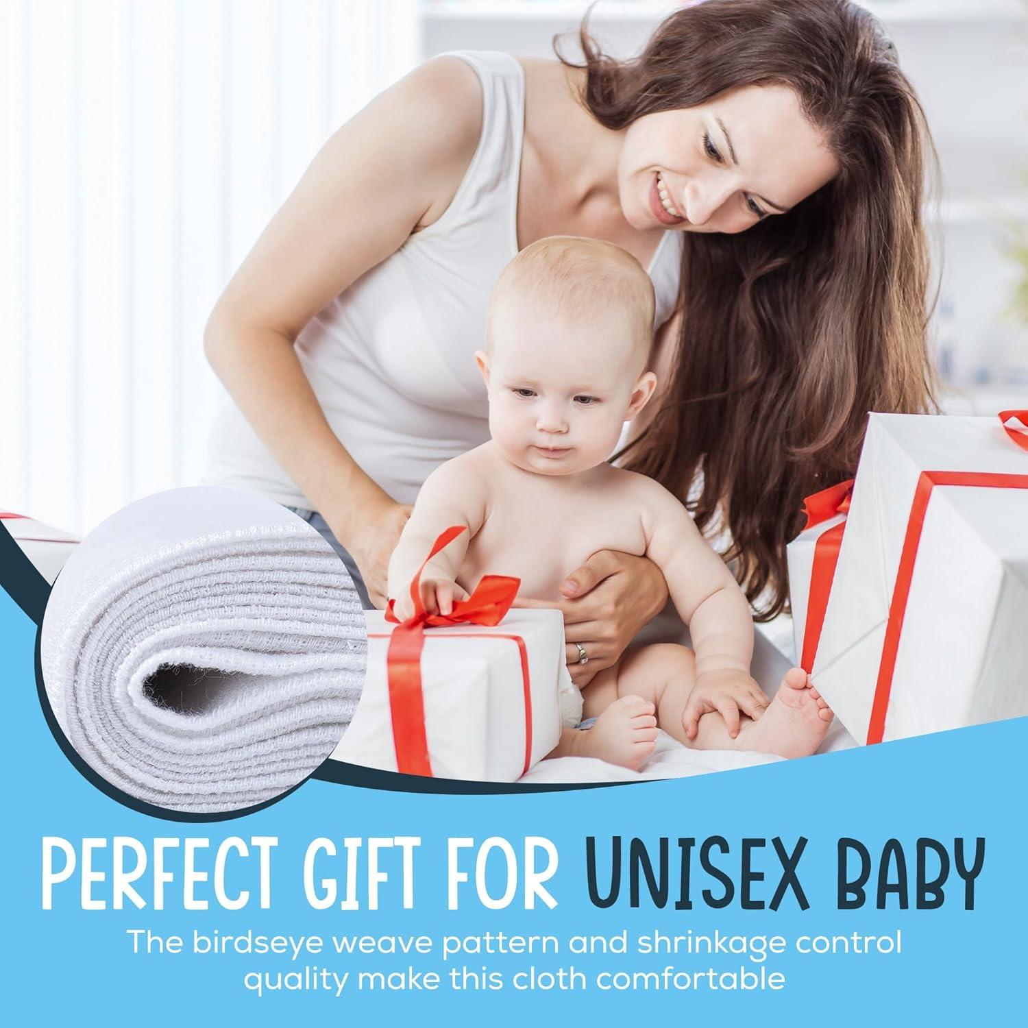 Paños de Tela para Pañales Linteum 12 Unidades 30x40 cm Algodón