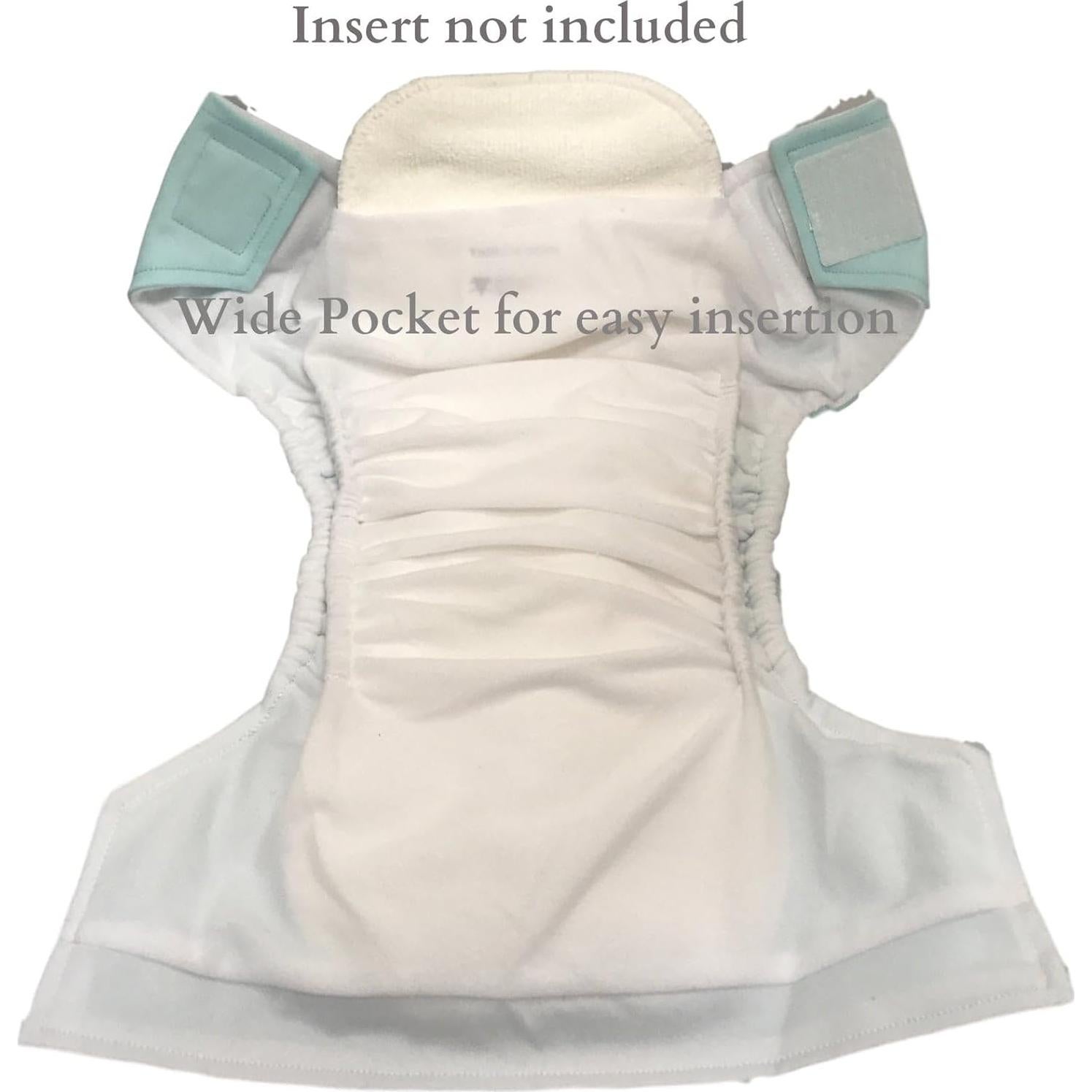 Pañales de Tela Reutilizables KaWaii HD2 - Pack de 6