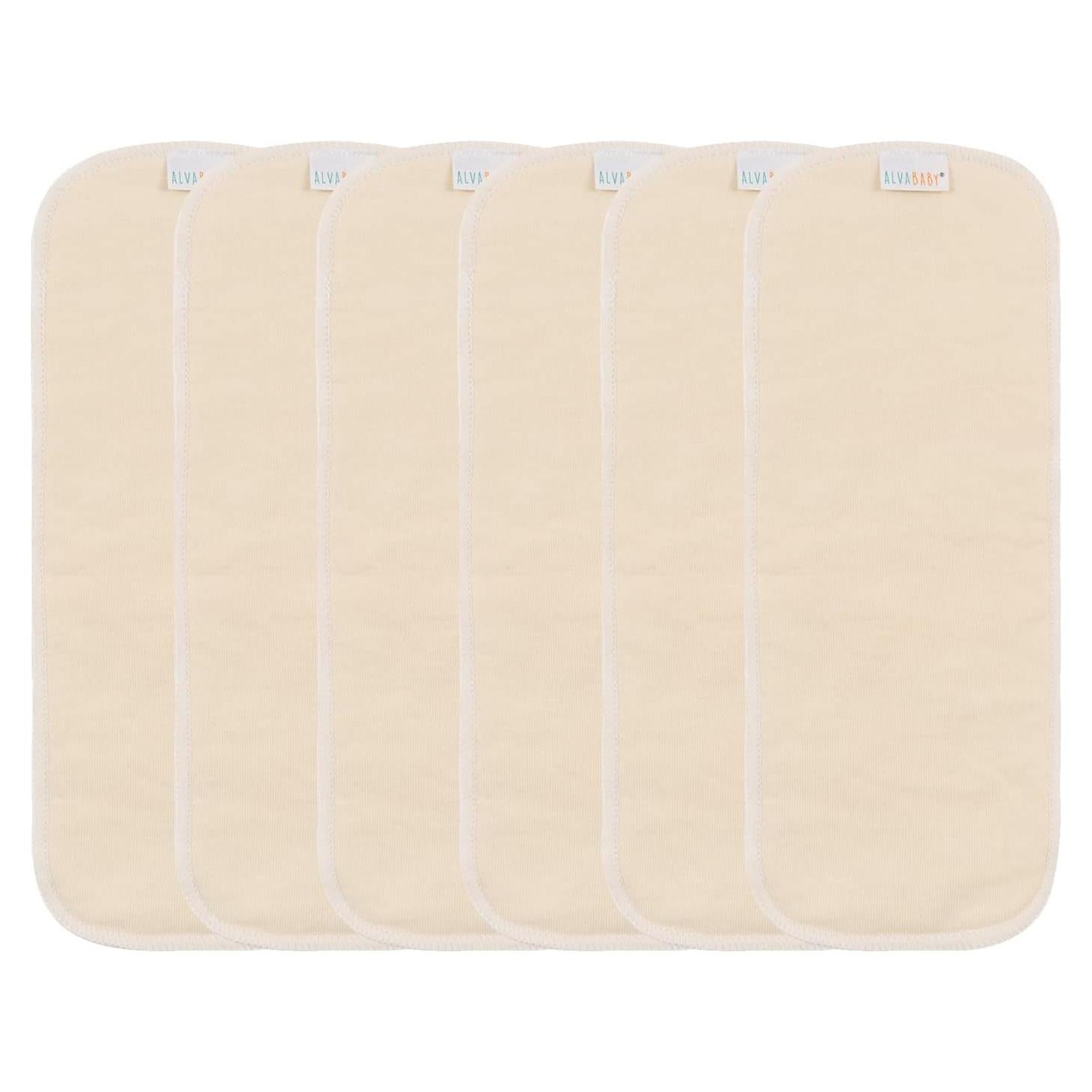 Inserciones Reutilizables Alvababy 4 Capas Cáñamo 6pcs