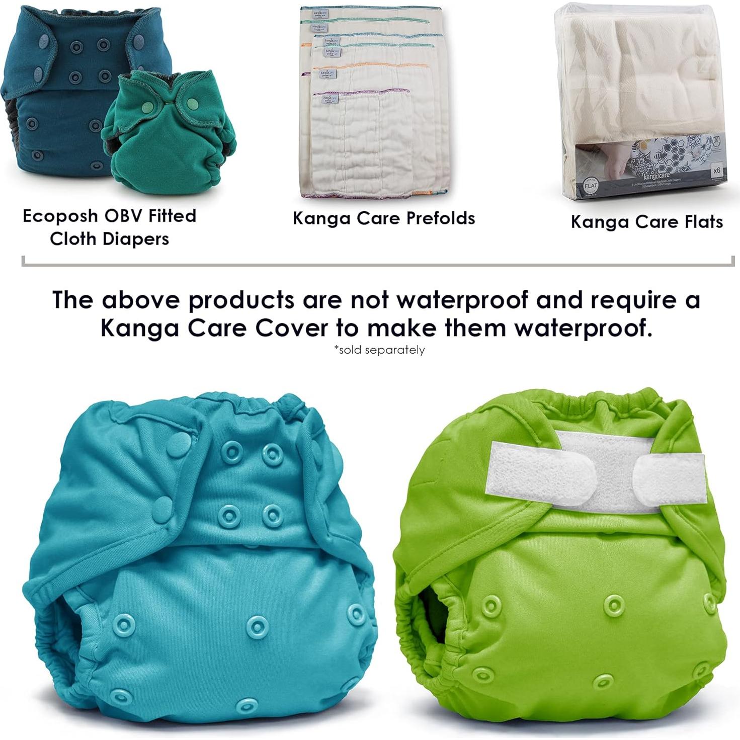 Cubiertas de Pañales de Tela Kanga Care Rumparooz Talla Única 5pk