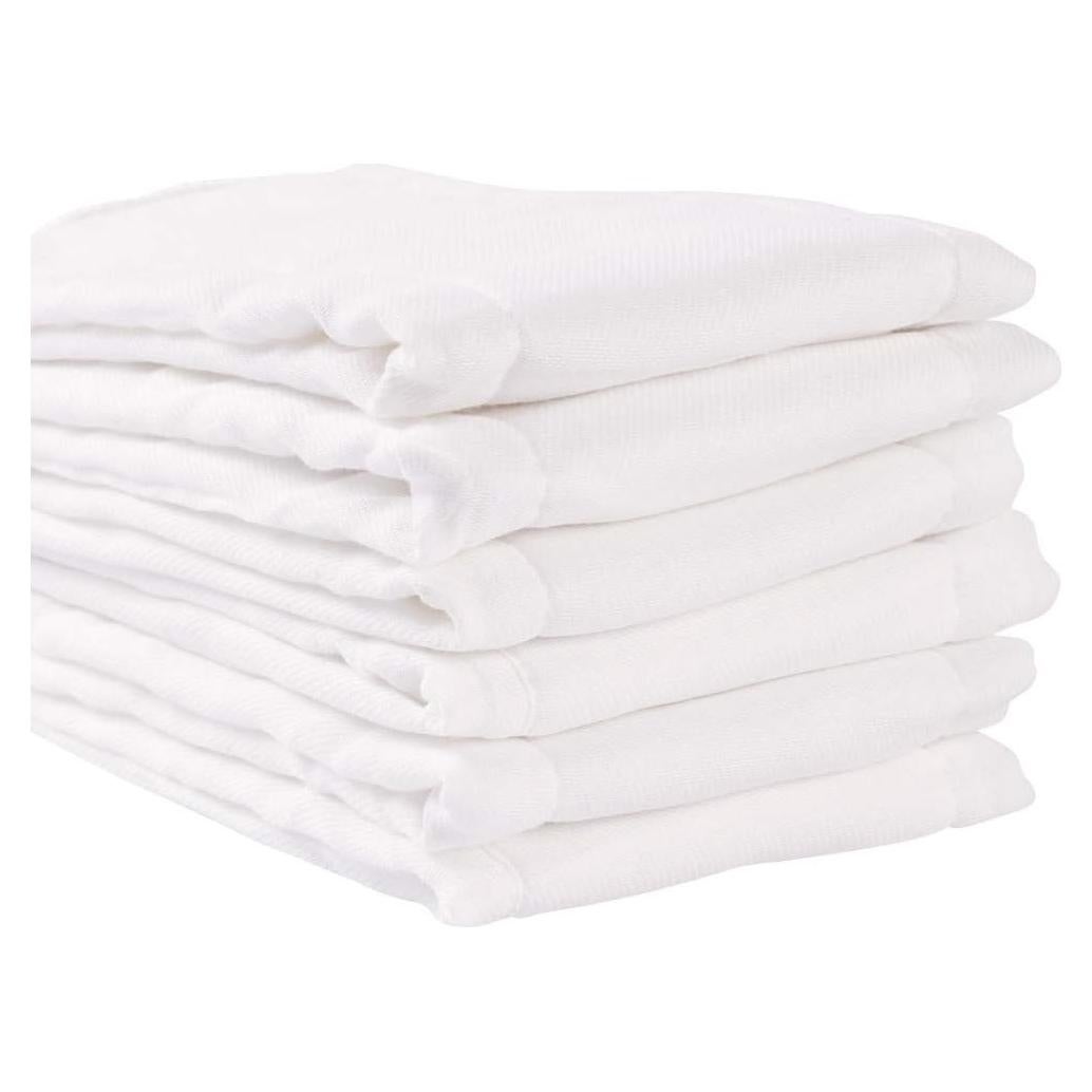 Pañales de tela prefold Fasoar 100% algodón 6 unidades