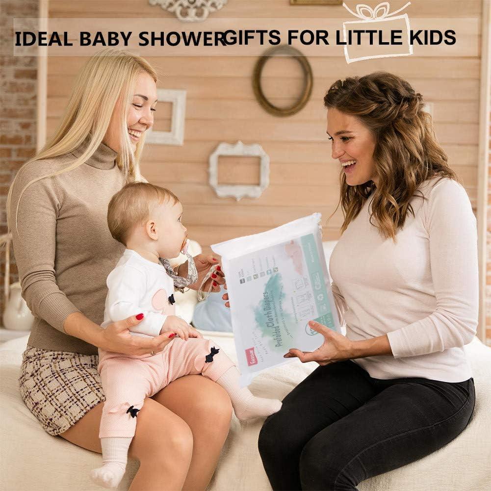 Pañales de tela prefold Fasoar 100% algodón 6 unidades