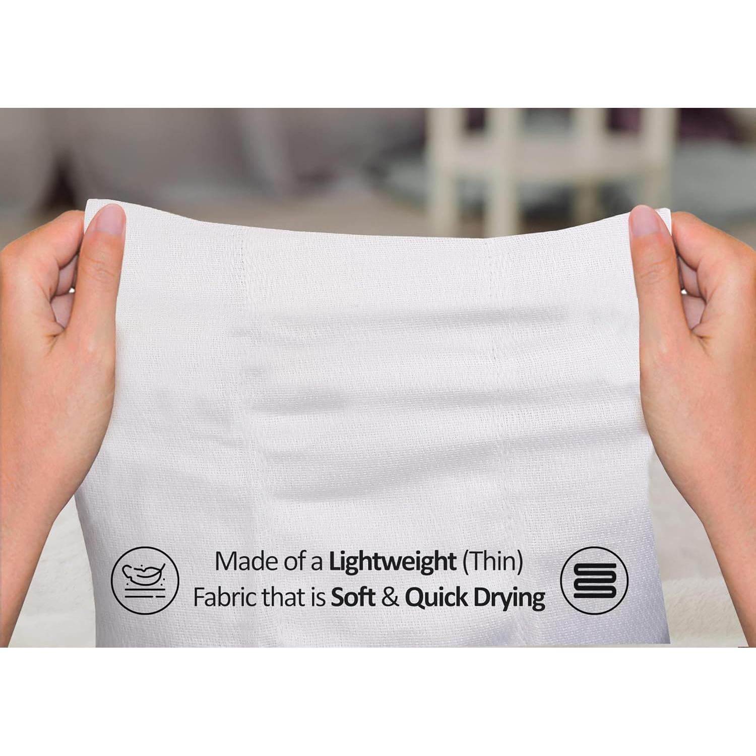 Paquete de 10 Pañales de Tela Ruvanti 100% Algodón Unisex