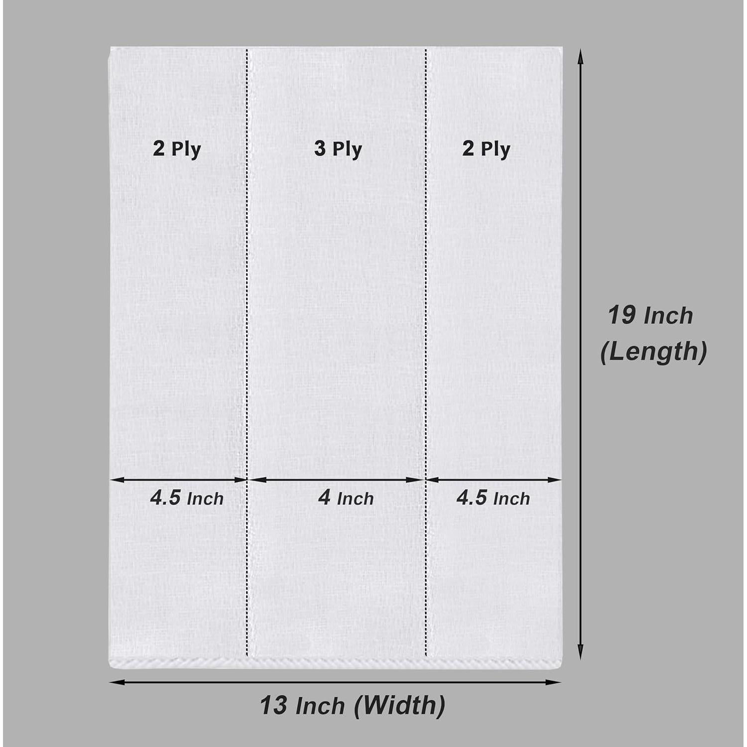 Paquete de 10 Pañales de Tela Ruvanti 100% Algodón Unisex