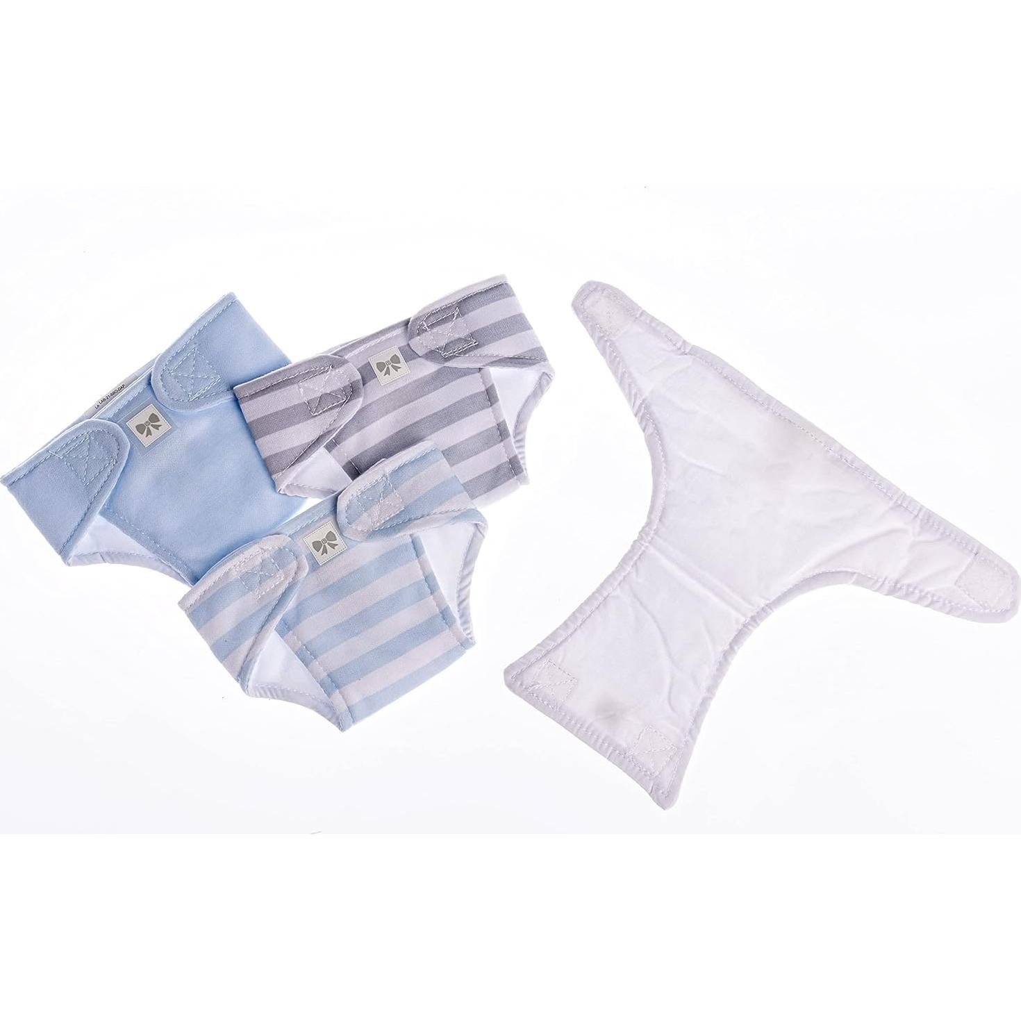 Conjunto de Pañales Ecológicos Lavables JC Toys 4 Piezas 14-18"