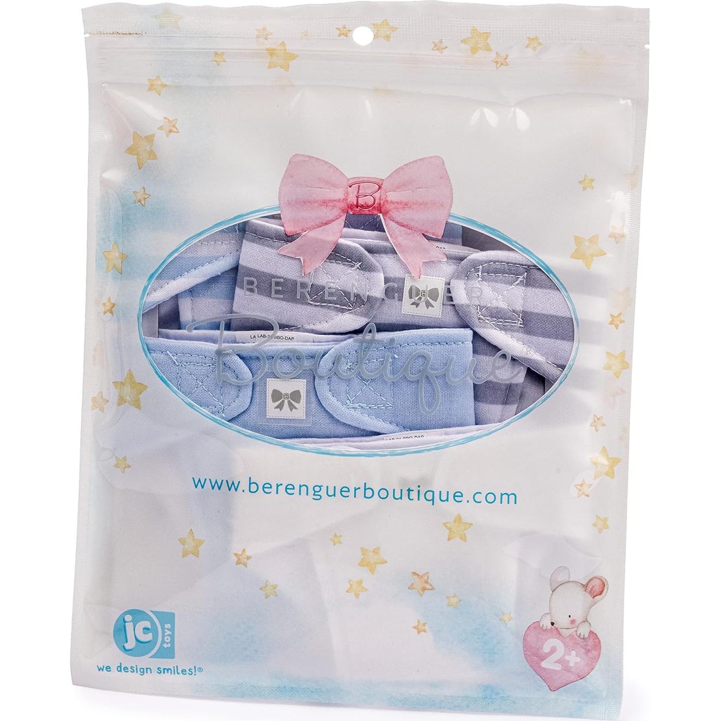 Conjunto de Pañales Ecológicos Lavables JC Toys 4 Piezas 14-18"