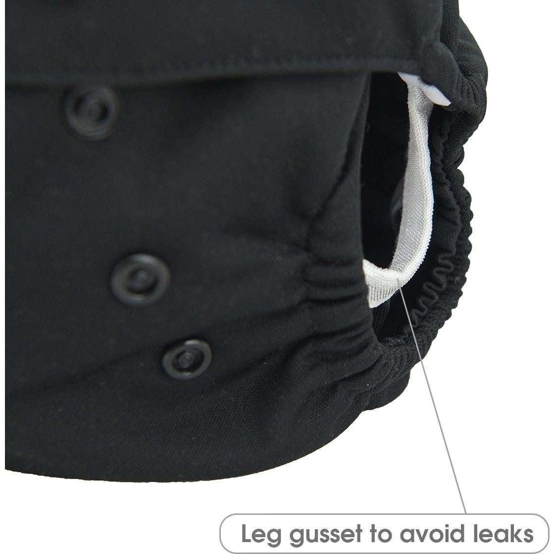 Cubiertas de Pañales de Tela Babygoal 6 Unidades Ajustables