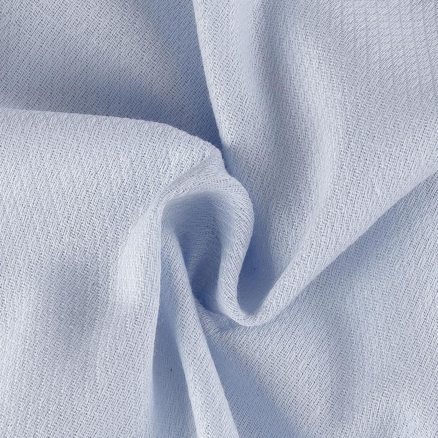 Paquete de 6 Pañales de Tela Algodón 100% Natural Little Pipers - Azul