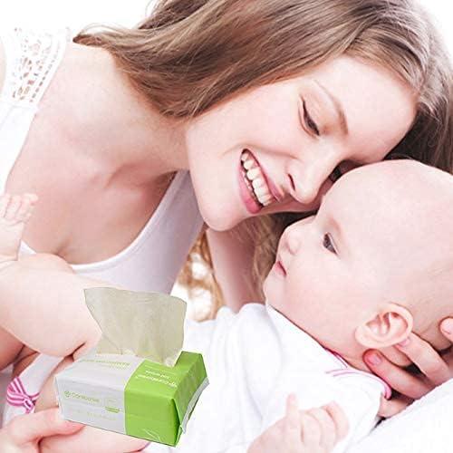 Toallitas Secas para Bebés Careboree 400 Unidades Algodón