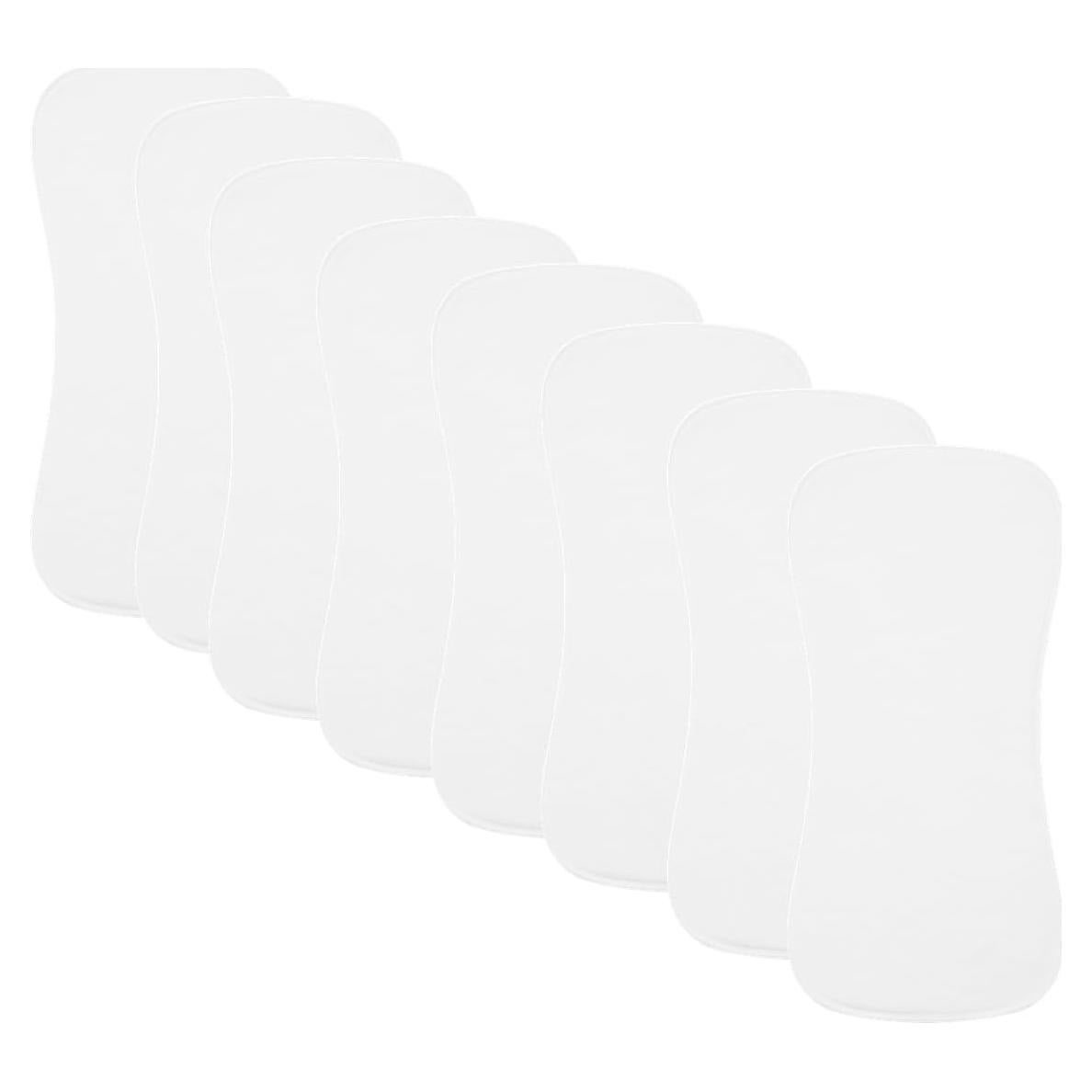 Paquete de 8 Paños para Eructar Bebés LazyRhino, 23x46 cm