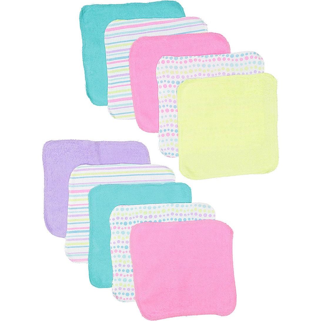 Juego de Toallitas de Lavado SpaSilk para Bebés - 10 Unidades Aqua