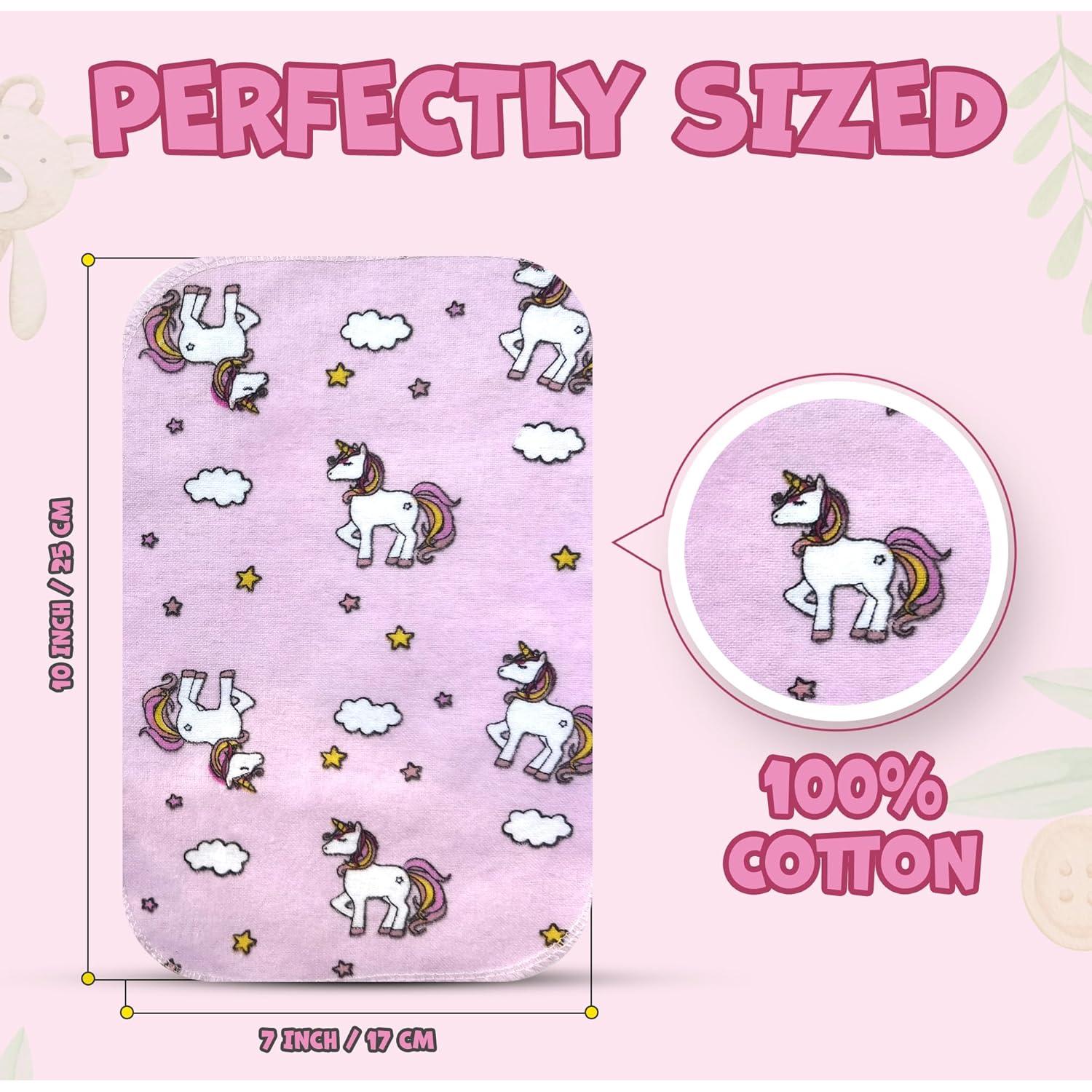 Paquete de 30 Paños de Baño Omilion 100% Algodón 18x25 cm