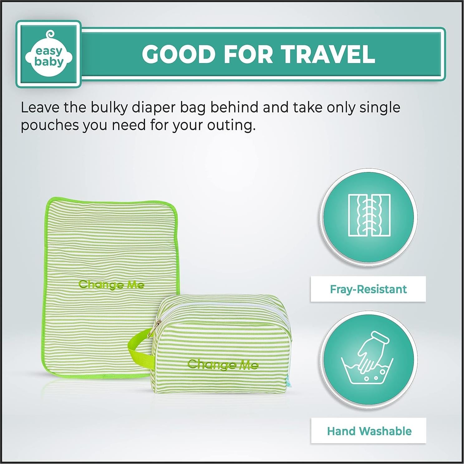 Organizador de Pañales Easy Baby - Paquete de 8 Seersucker