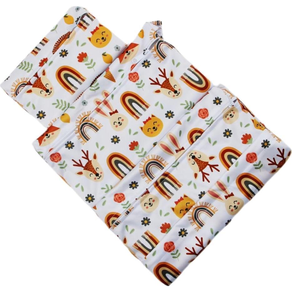 Bolsa de Pañales Impermeable ASENAPPY 3pcs Reutilizable